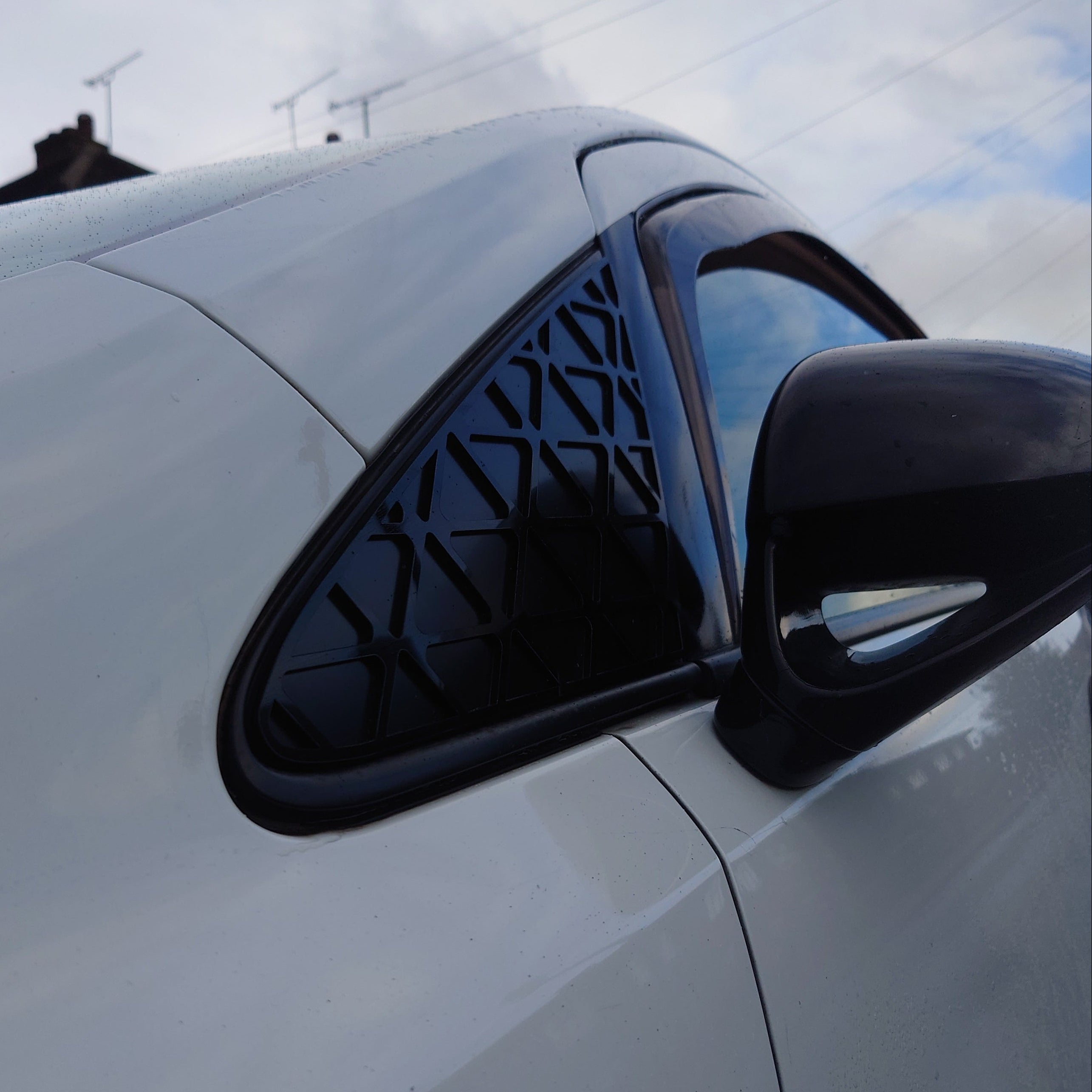 Vauxhall / Opel Corsa D / E (inc VXR OPC) Front Quarter Window Inserts (Pair)