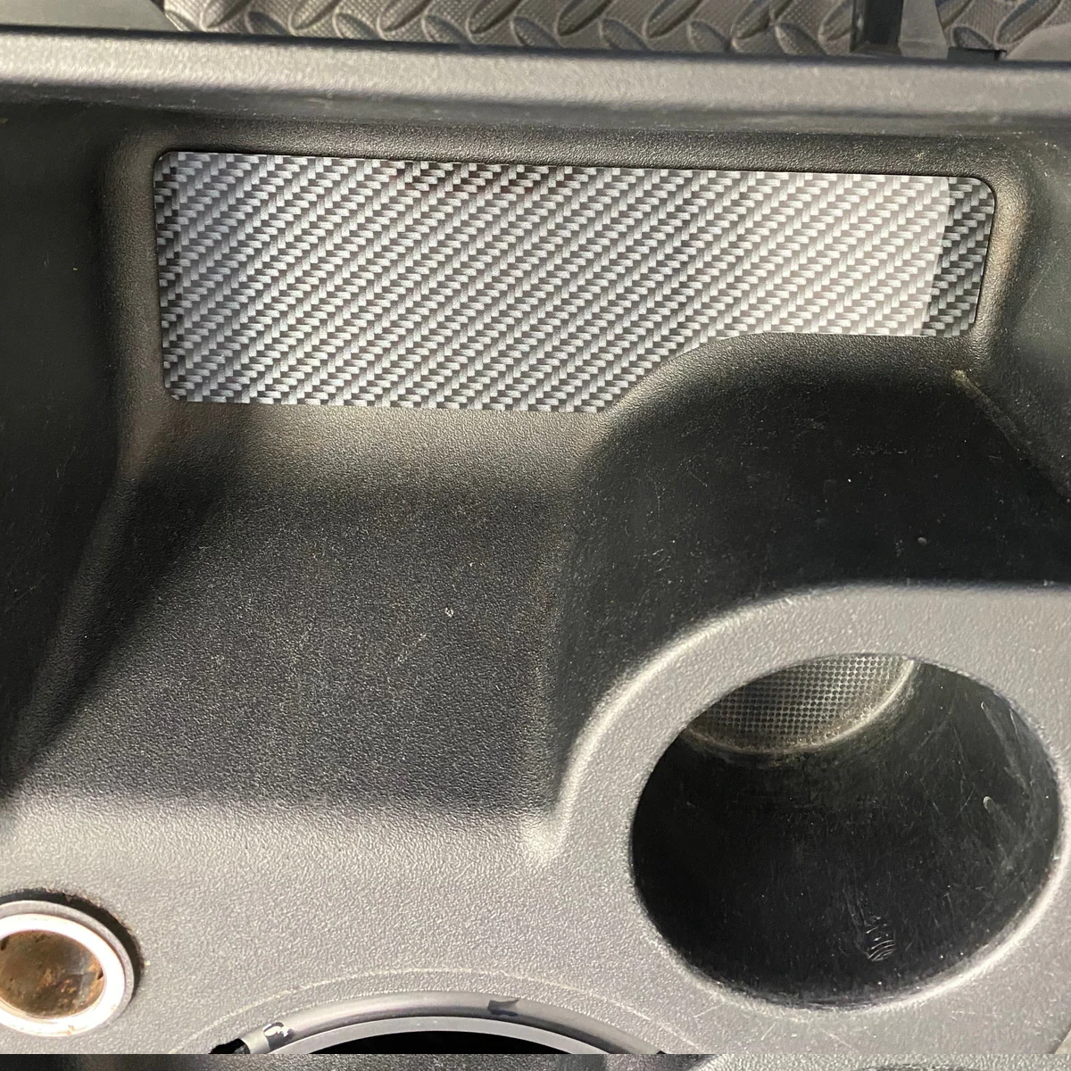 Mk6 Fiesta Centre Console Insert Plate - Left Hand Drive