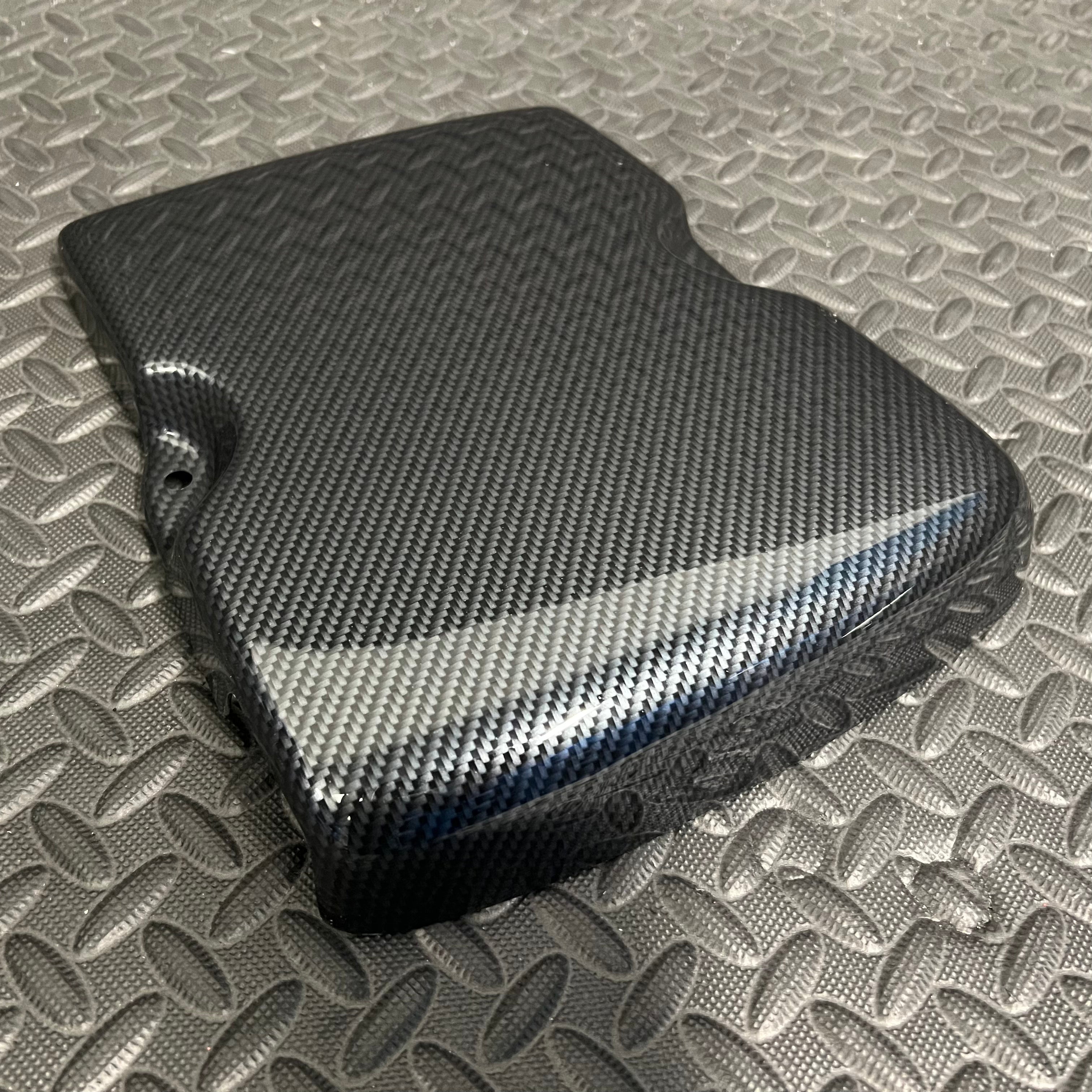 Proform Battery Cover - Mk8/8.5 Ford Fiesta & Mk2/2.5 Puma - Deluxe Carbon Fibre Effect Plastic