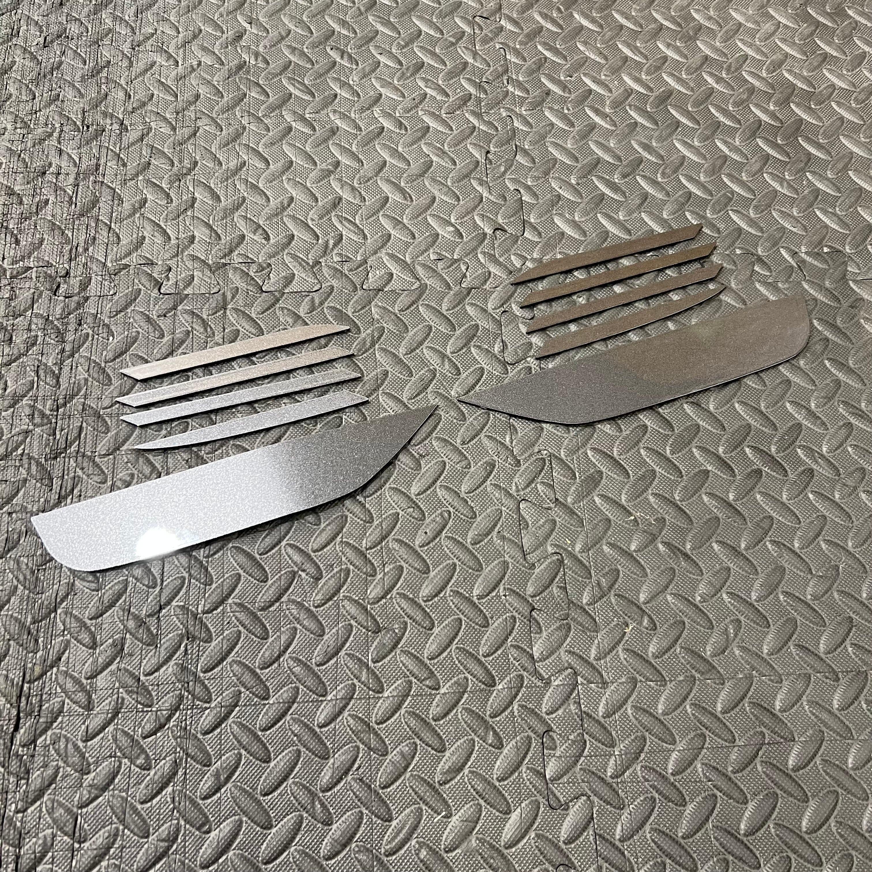 Mk8.5 Fiesta ST / ST-Line 'Fog Light' Bumper Trim Insert Set (Various Finishes)