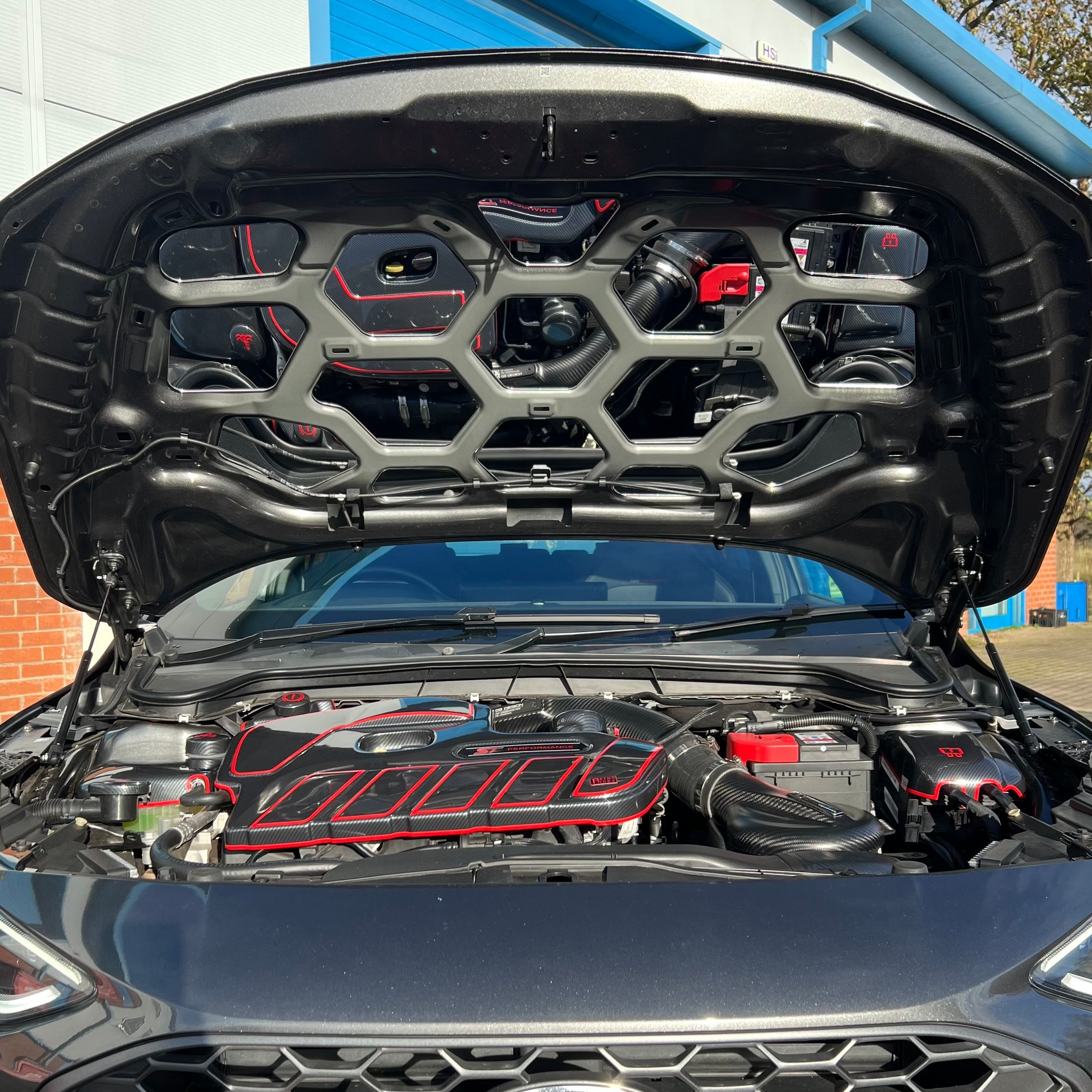 Proform Under Bonnet Panels / Plates - Mk4.5 Focus