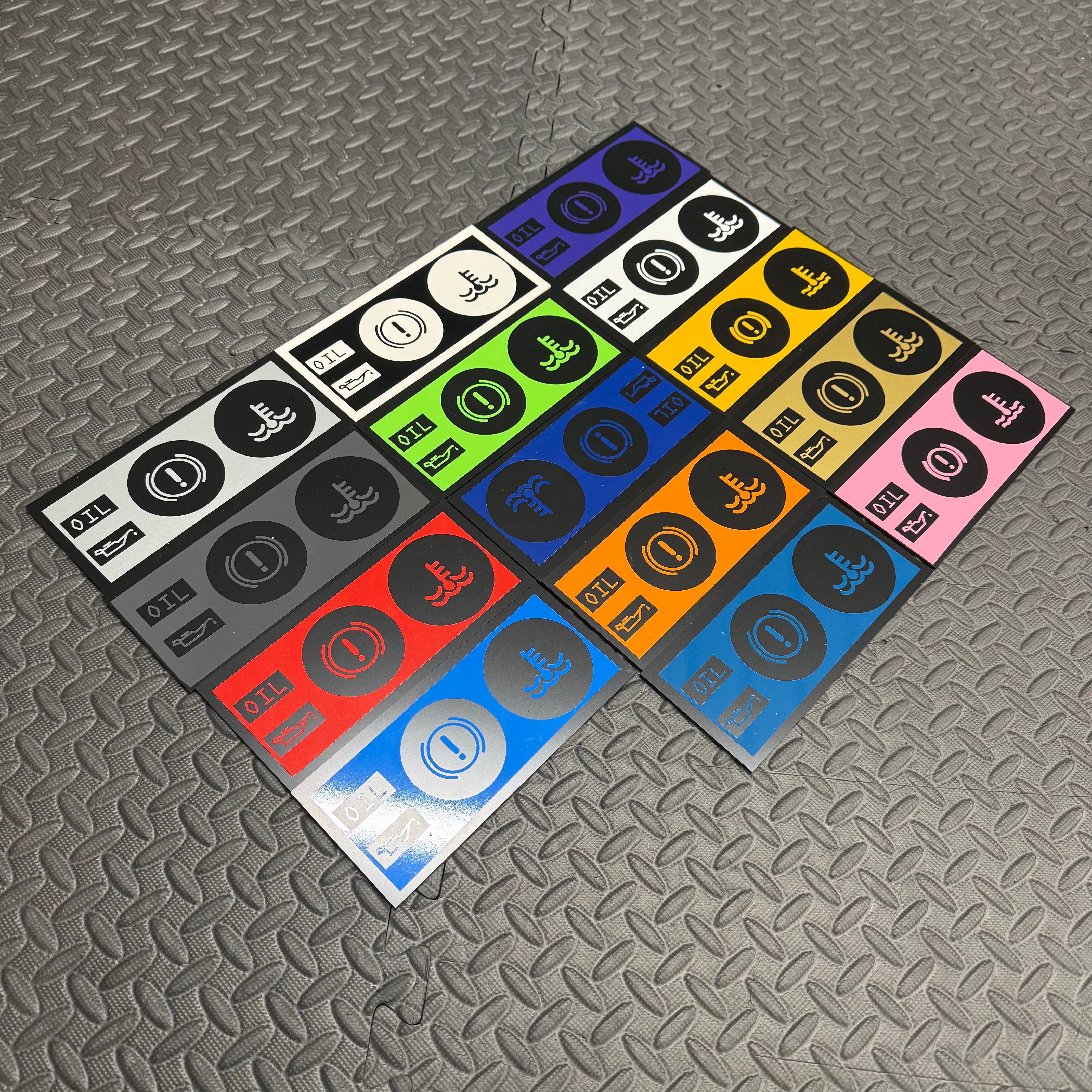 Proform Custom Cap Vinyl Sticker Set - Various Colours