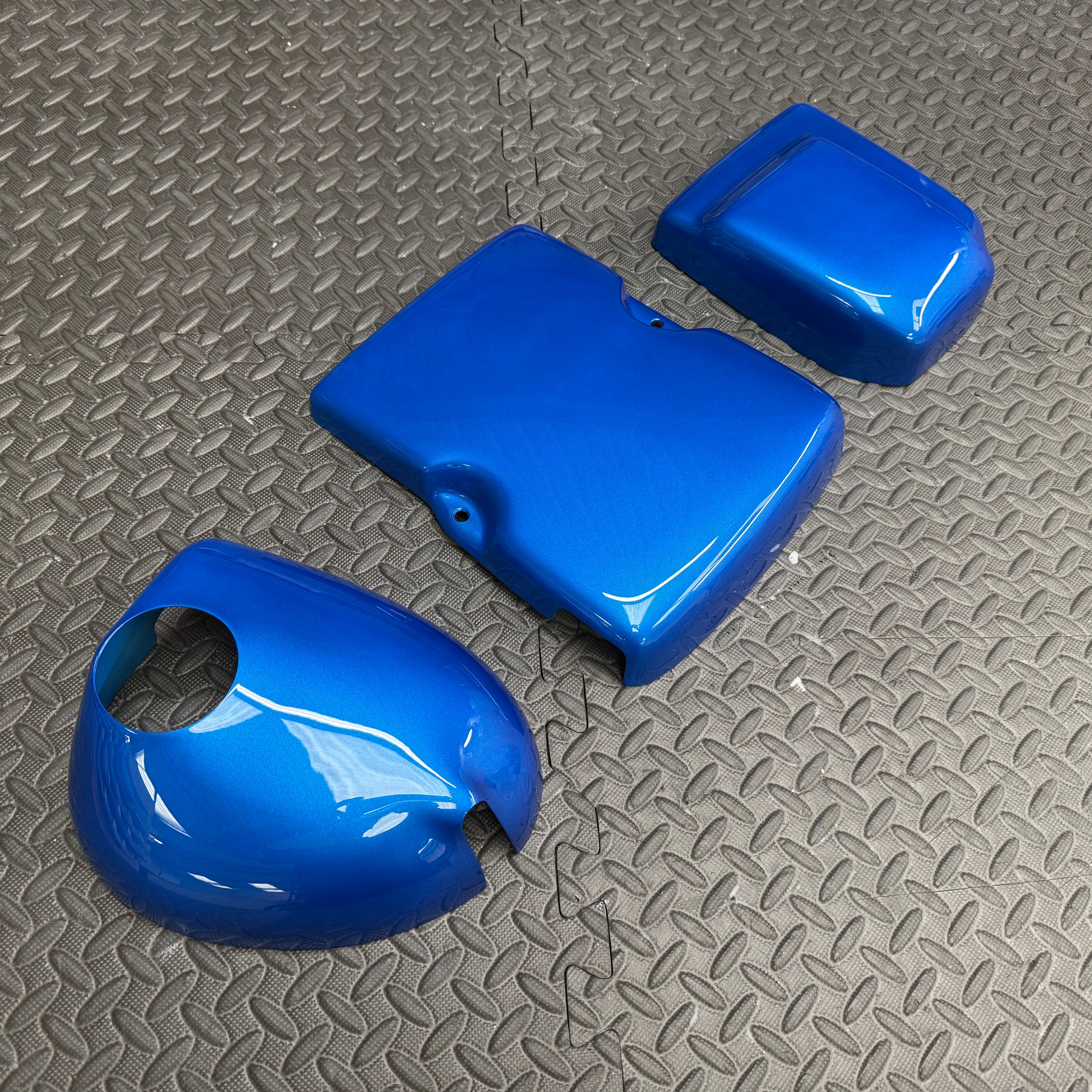Engine Bay Dress Up Kit - Mk8/8.5 Fiesta / Mk2 Puma in blue