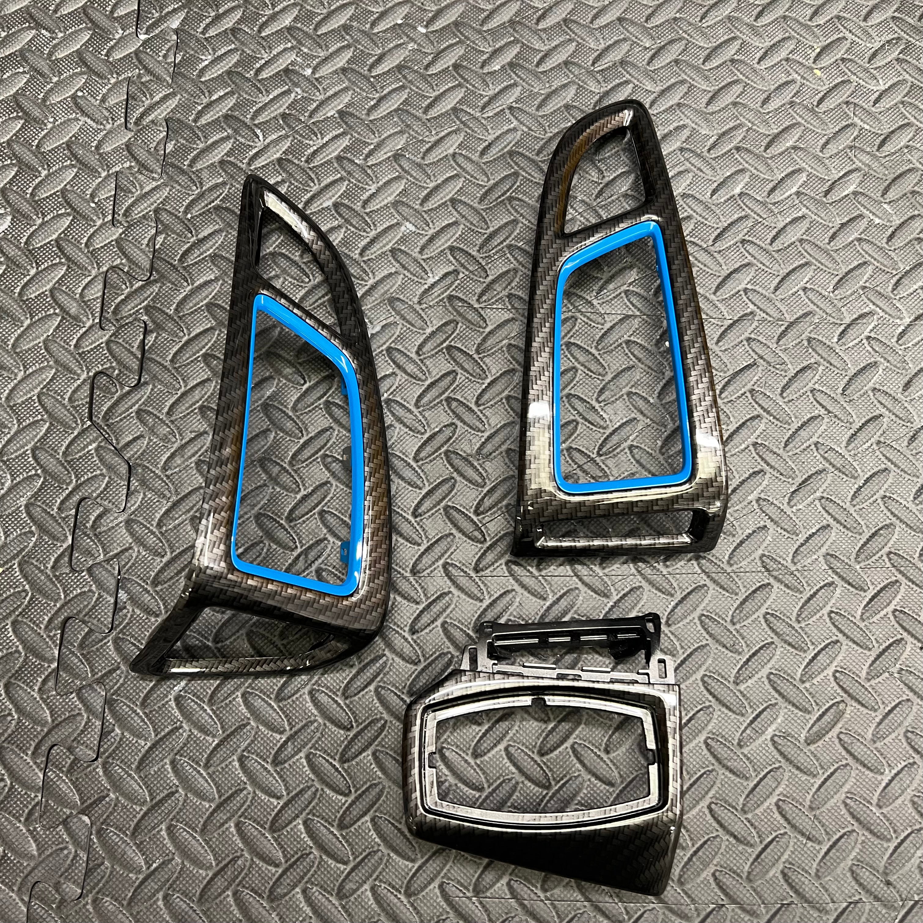 Genuine Ford Dash Vent Assemblies (Pair) - Mk3.5 Focus (Painted/Hydrodipped Finishes) - Left Hand Drive
