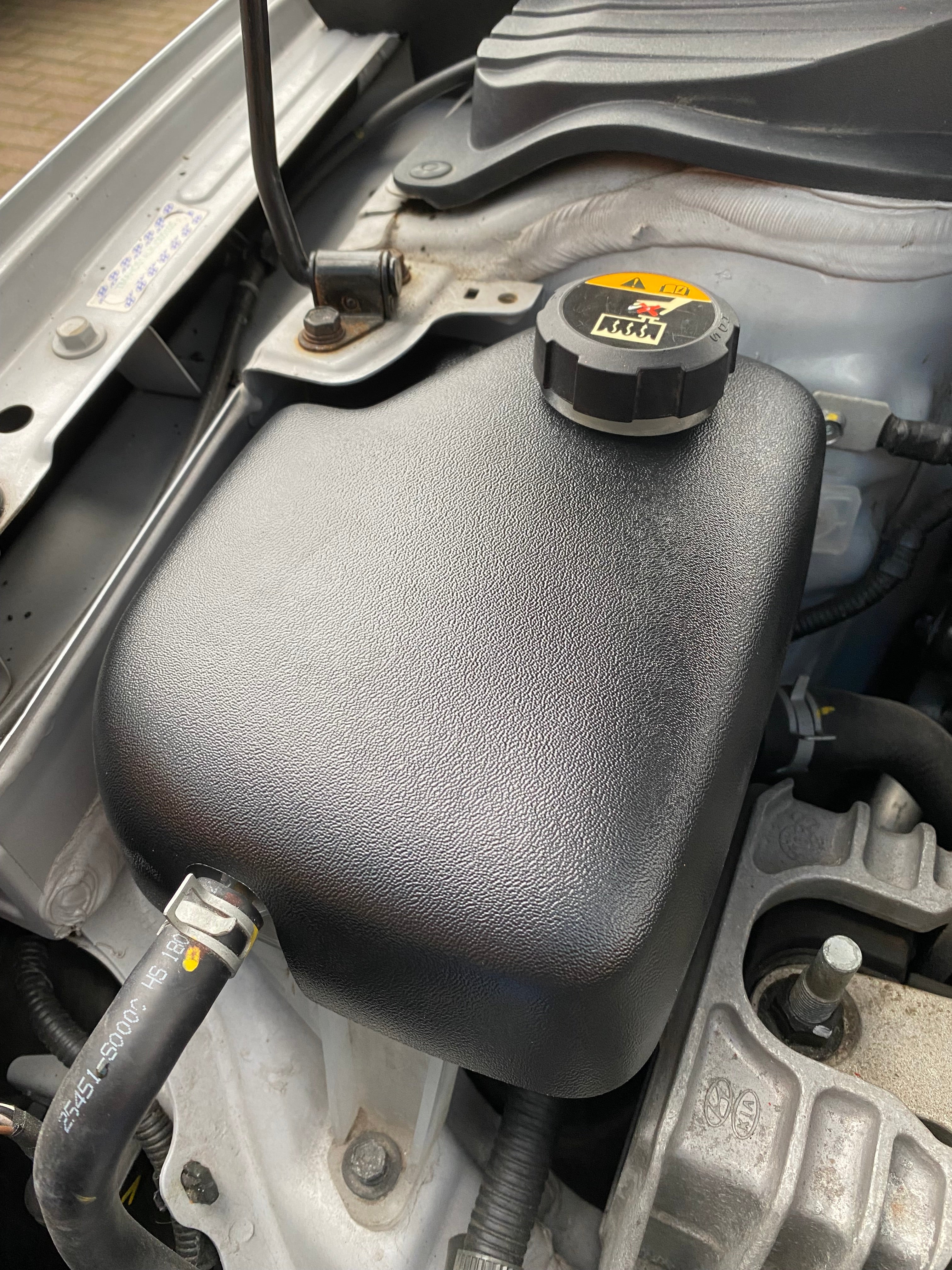 Proform Coolant Tank Cover - Hyundai i30N / Kona N / Veloster N - Textured OEM Plastic