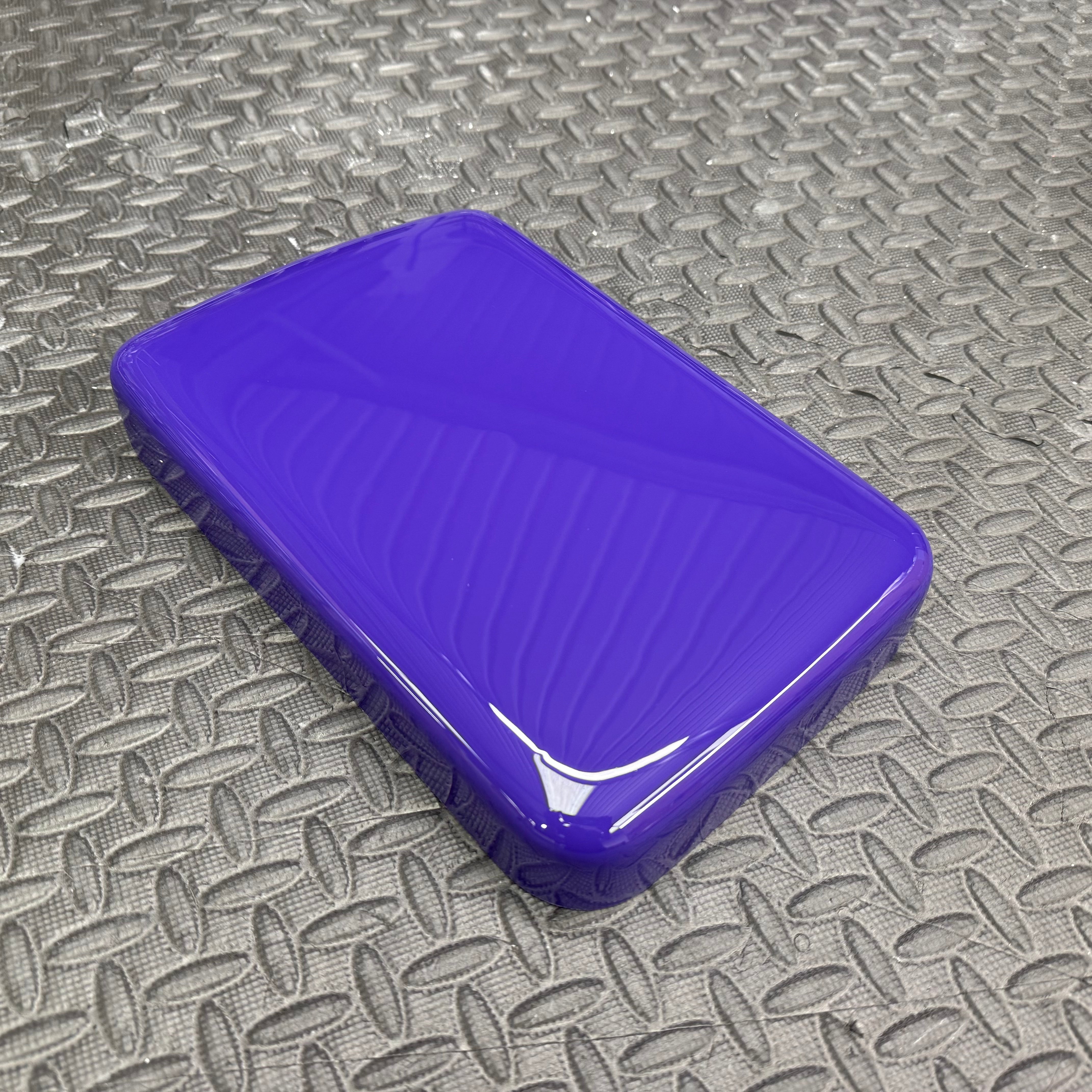 Proform Fuse Box Cover - Fits Hyundai i30/Veloster N - Gloss Purple Plastic