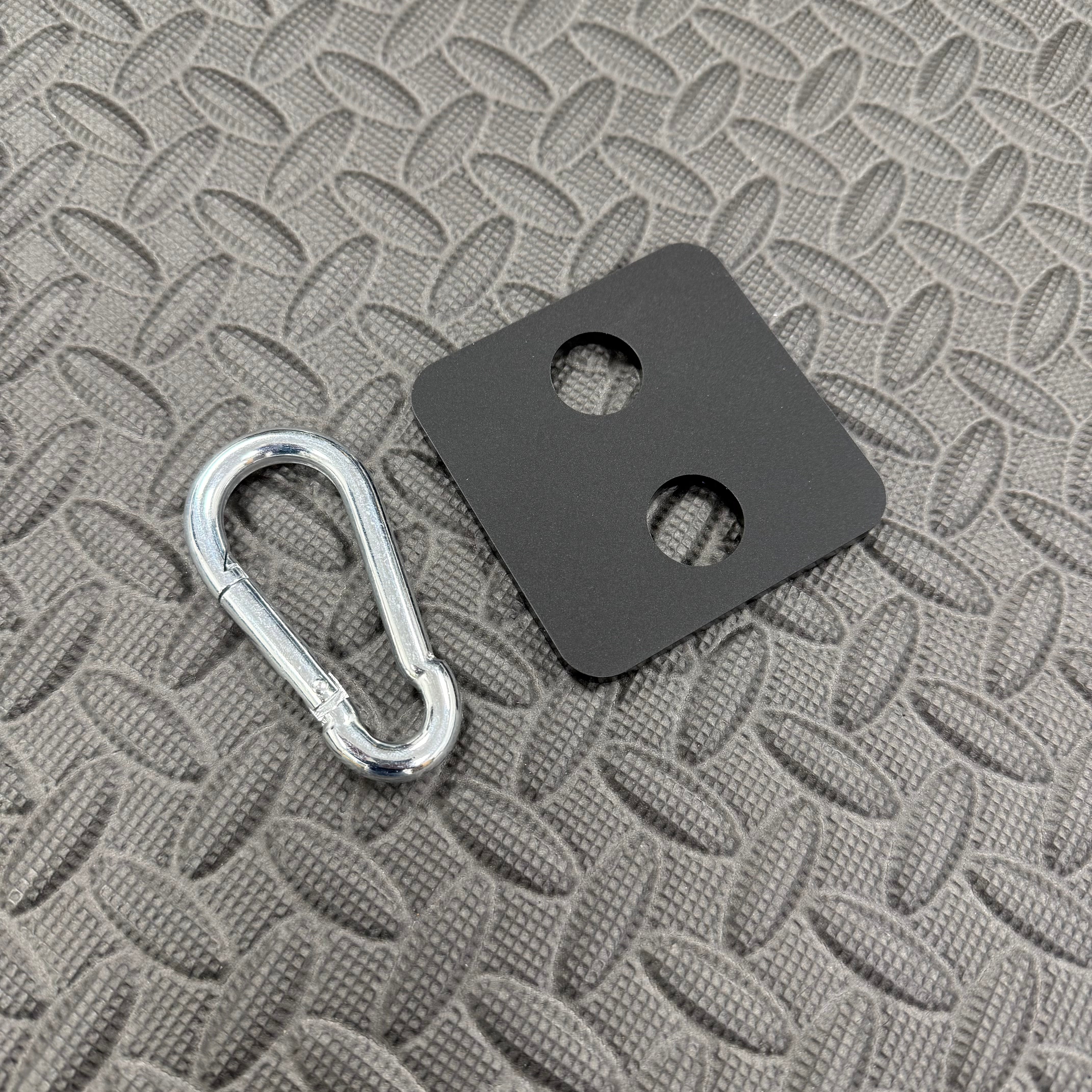 Proform Universal Bonnet Prop Extension Piece, 5mm Satin Acrylic, Small (80x80mm)