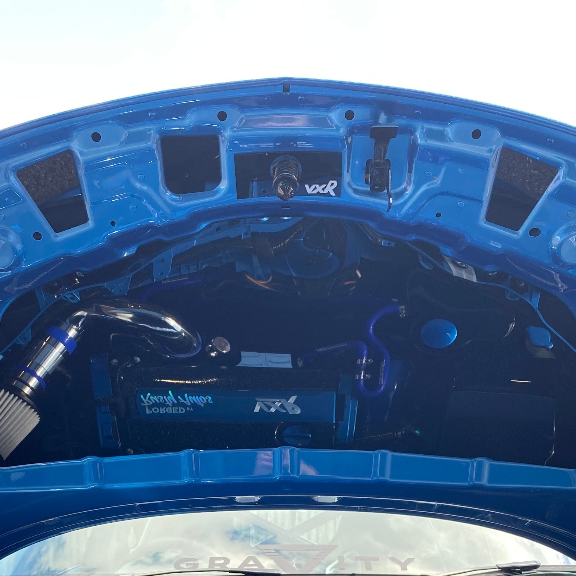 Vauxhall Corsa D / VXR engine bay 4 piece under bonnet plate