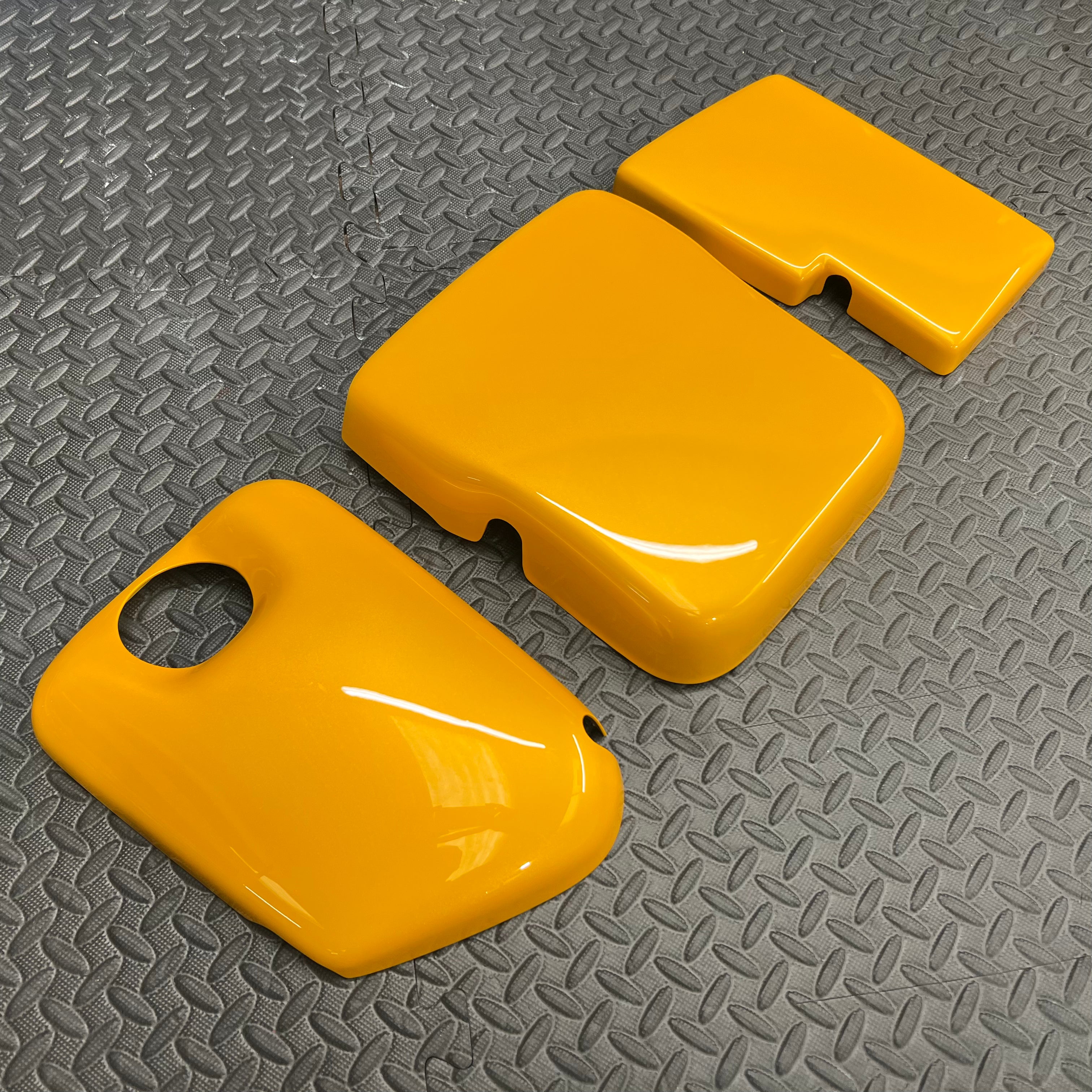 Proform Dress Up Kit - Mk3/3.5 Ford Focus RS/ST Petrol - Painted Tangerine Scream