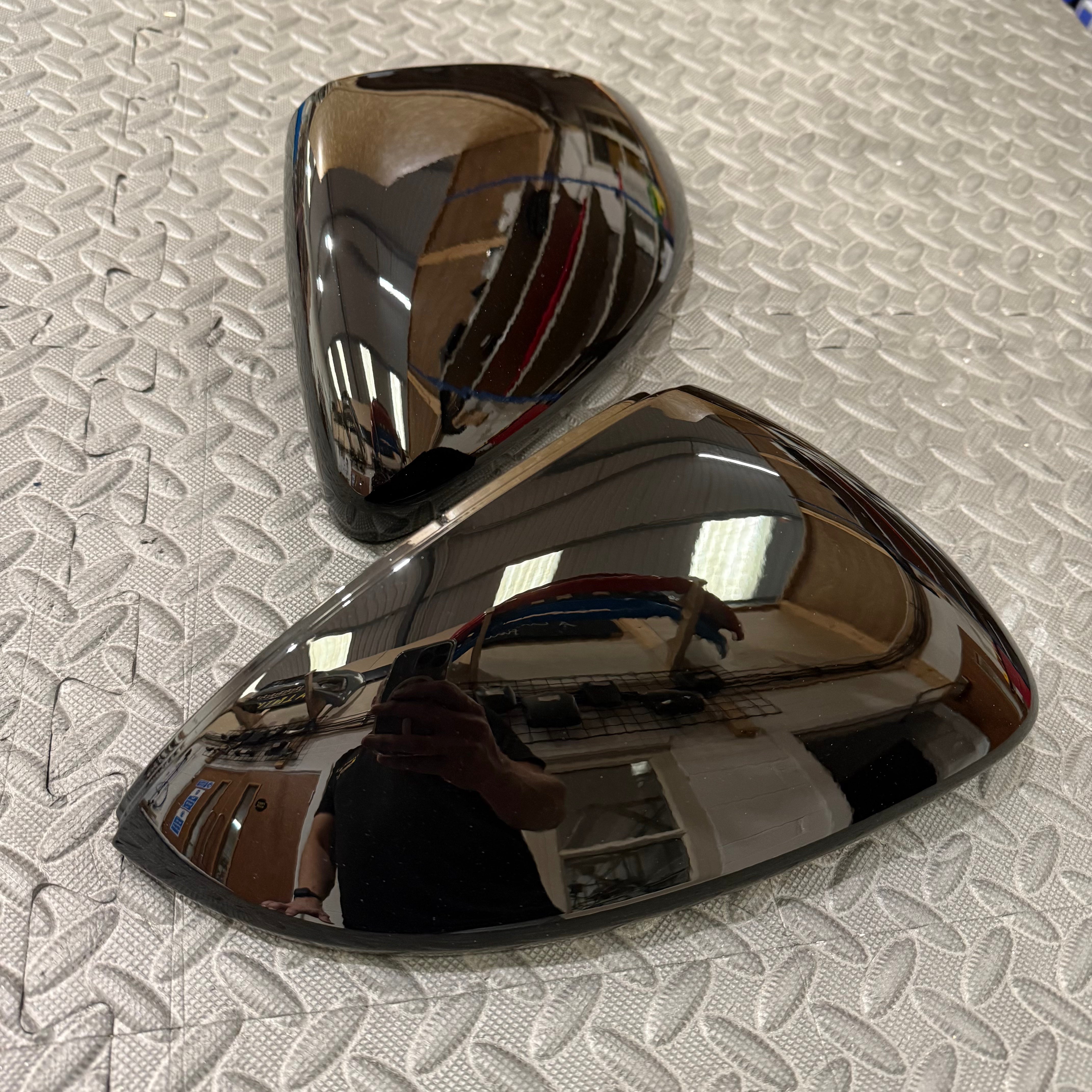 Mirror Caps - Volkwagen Golf Mk7/7.5 - Paintd Gloss Black