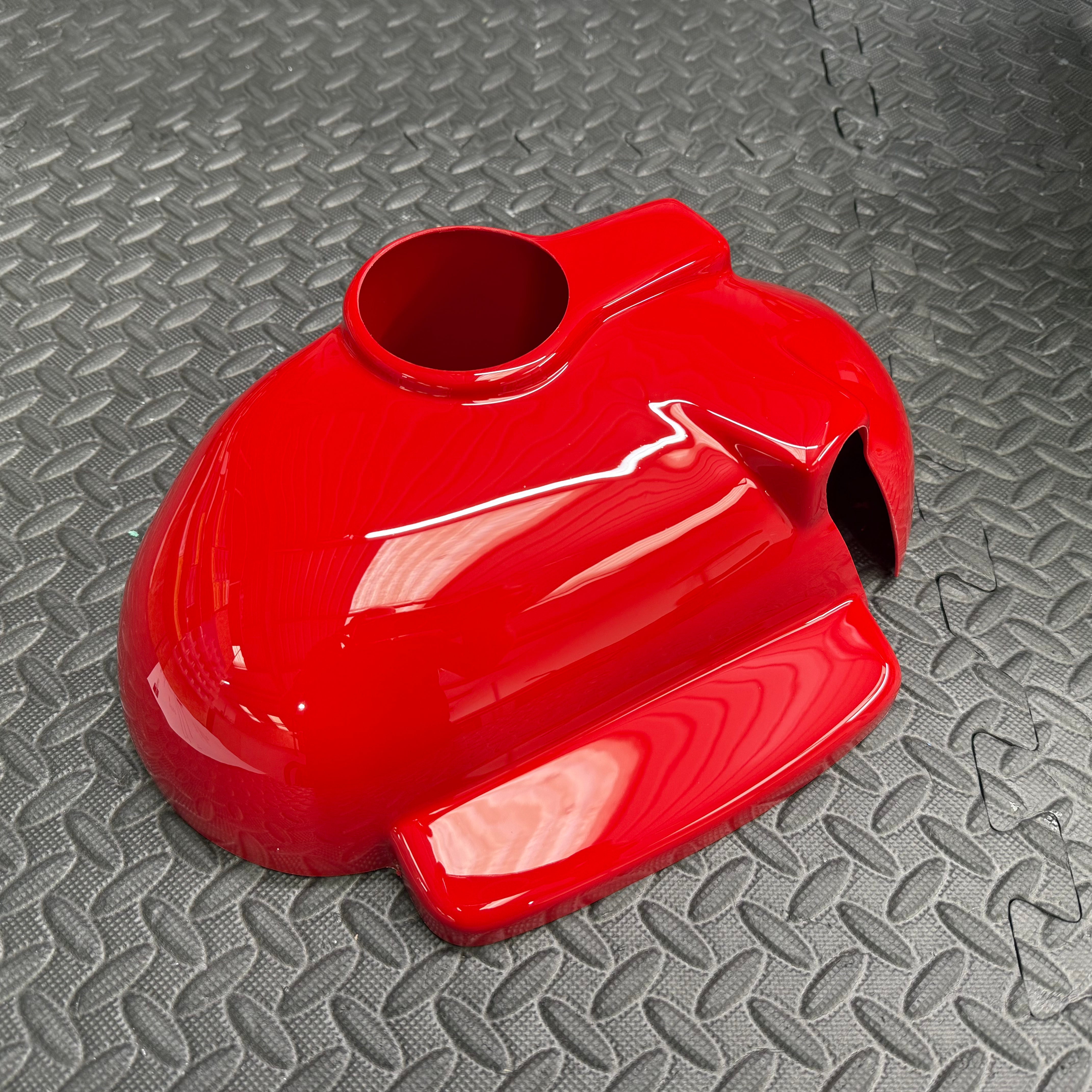 Proform Mustang (6th Generation) Coolant Tank Cover - Gloss Red Plastic