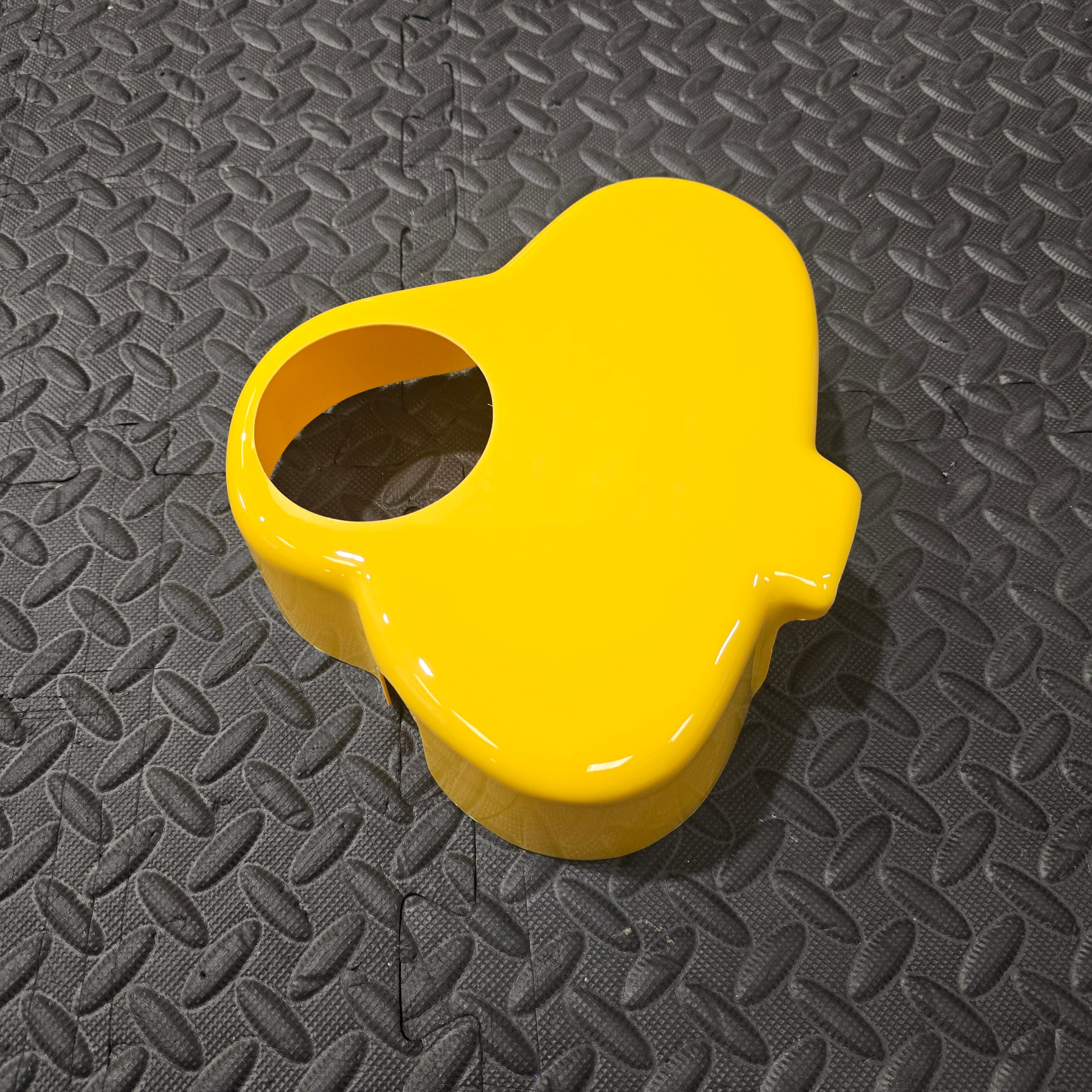 Proform Coolant Tank Cover - Vauxhall/Opel Corsa D (Inc VXR) - Gloss Yellow Plastic