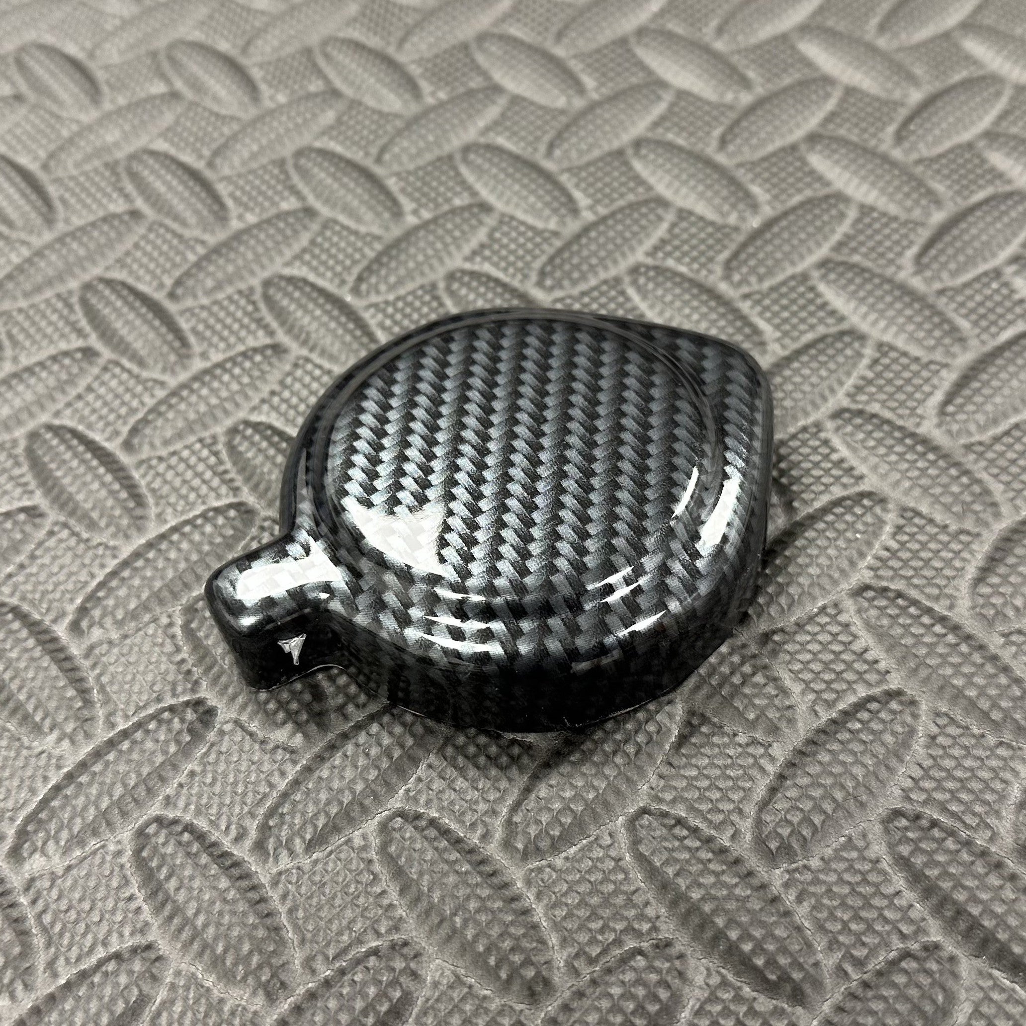 Proform Screen Washer Bottle Cap Cover - Mk8/8.5 Fiesta & Mk2/2.5 Puma - Deluxe Carbon Fibre Effect Plastic