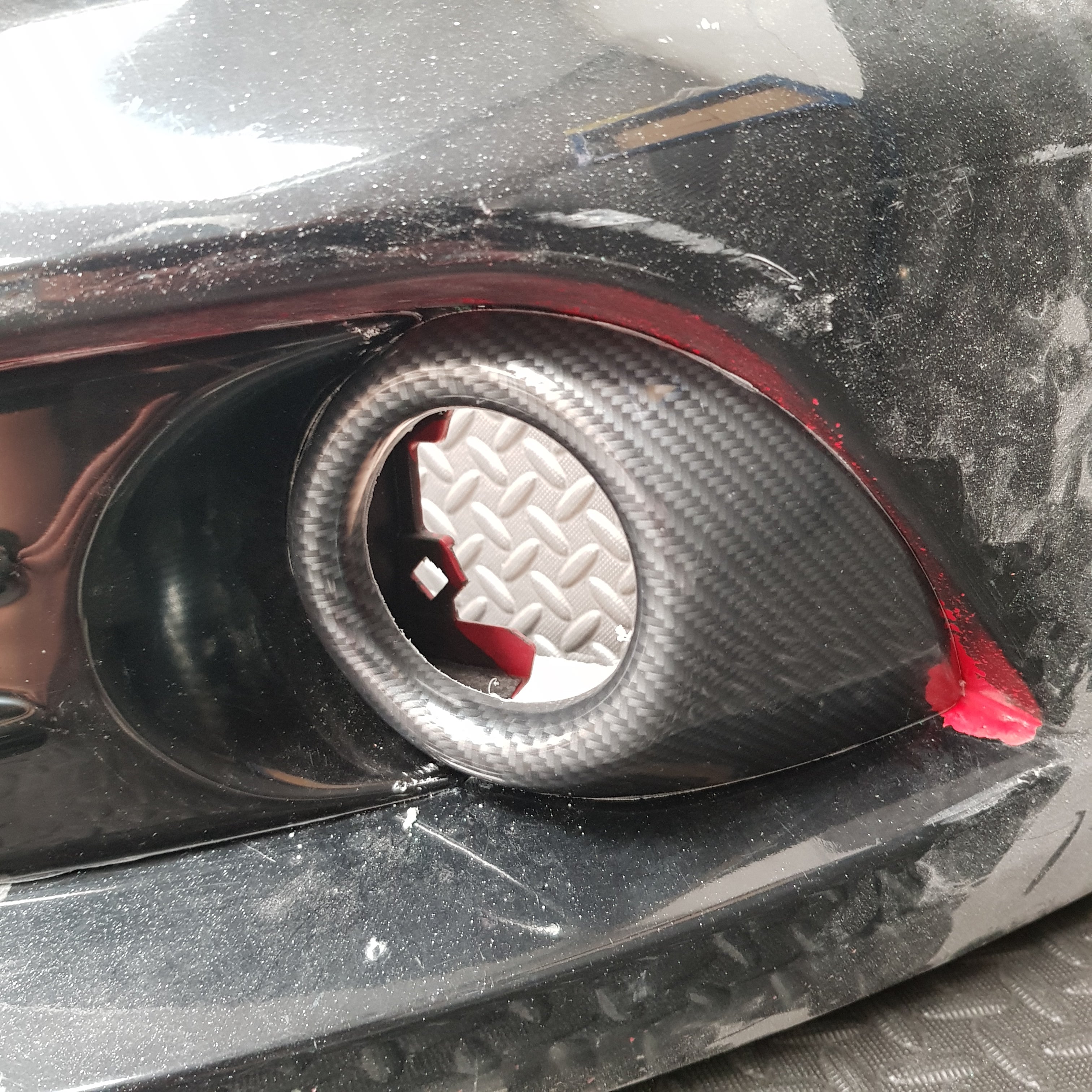 Proform Mk7.5 Fiesta ST180 / ST200 - Fog Surround Overriders (Plastic Finishes)