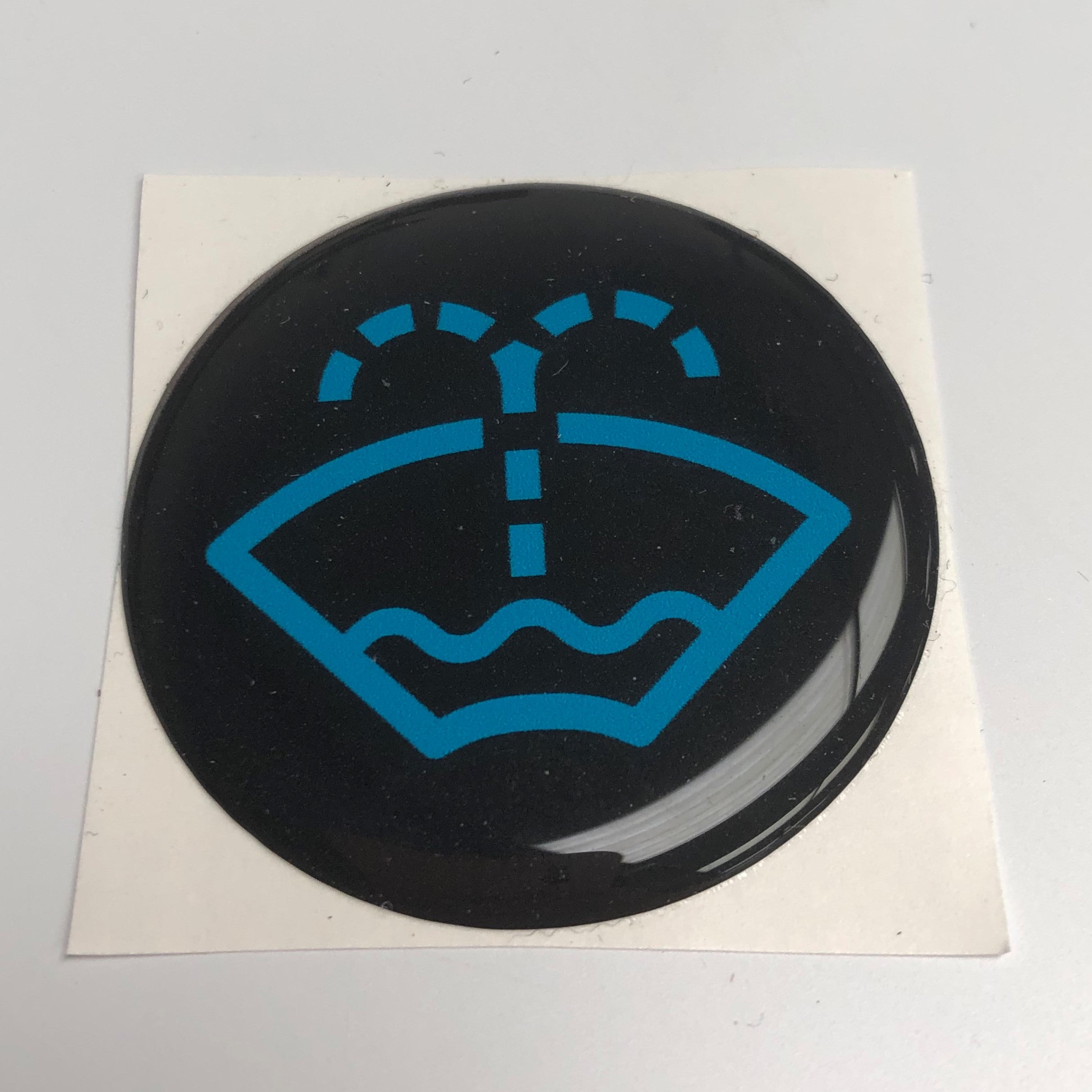 Washer Logo Circular Gel Badge 43mm