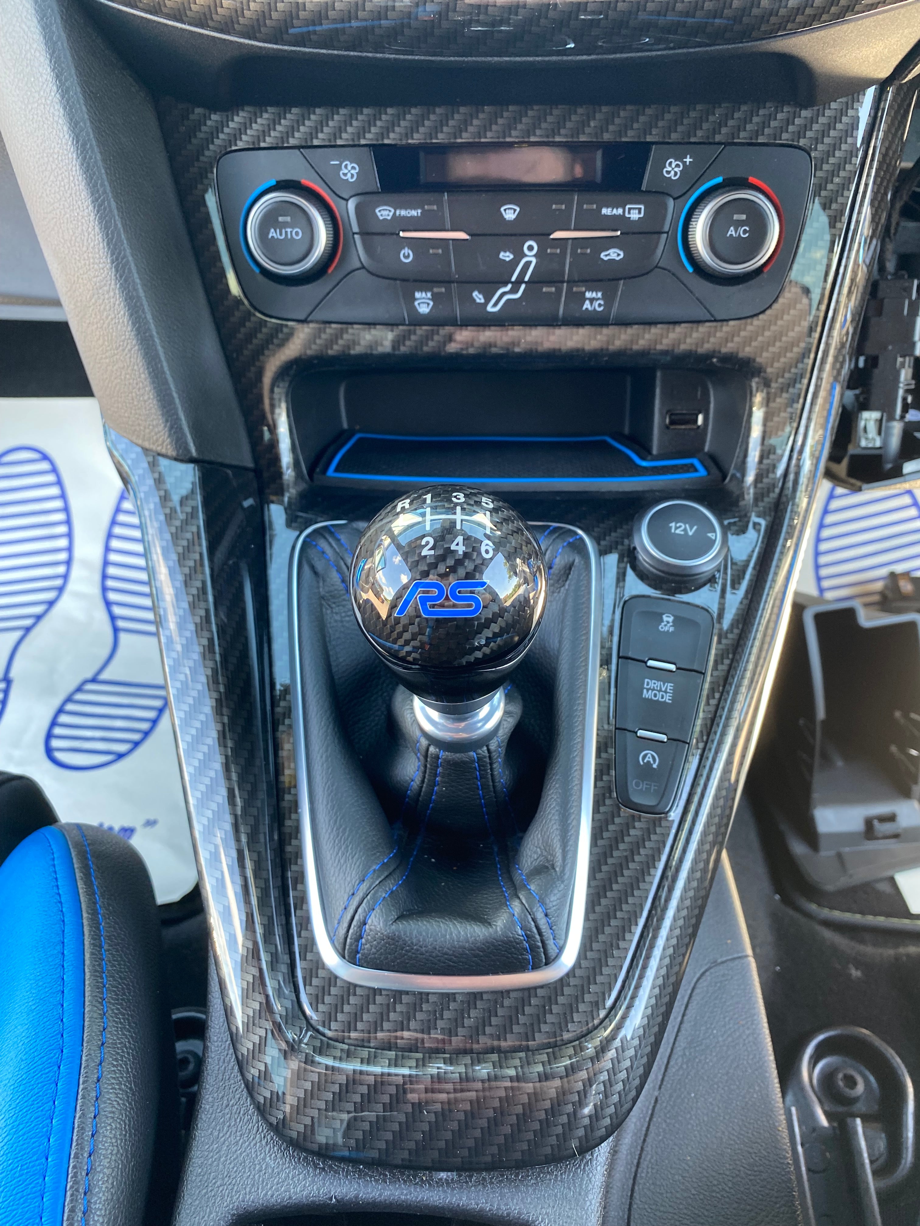 Mk3.5 Focus RS/ST - Carbon Hydrodipped Full Exchange Basis Interior Kit With Free Fitting - RHD