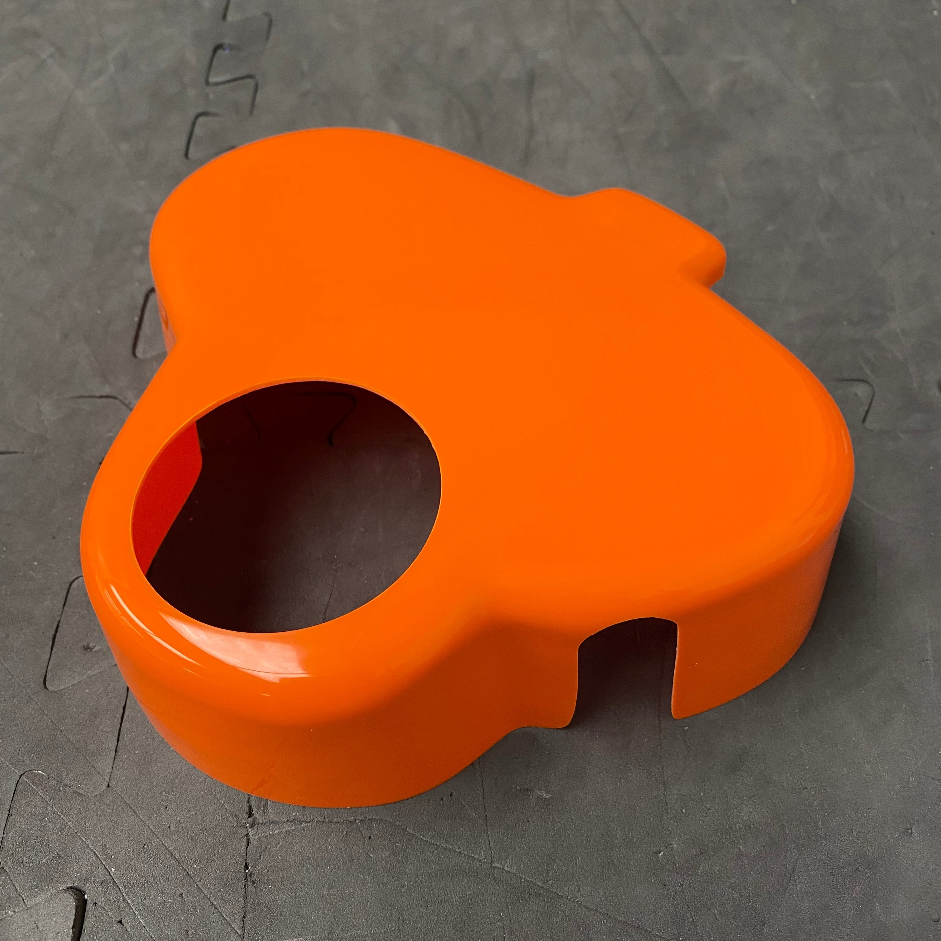 Proform Coolant Tank Cover - Vauxhall/Opel Corsa D (Inc VXR) - Gloss Orange Plastic