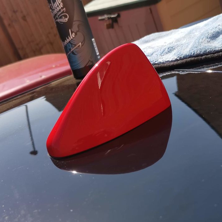Red Shark Fin aerial