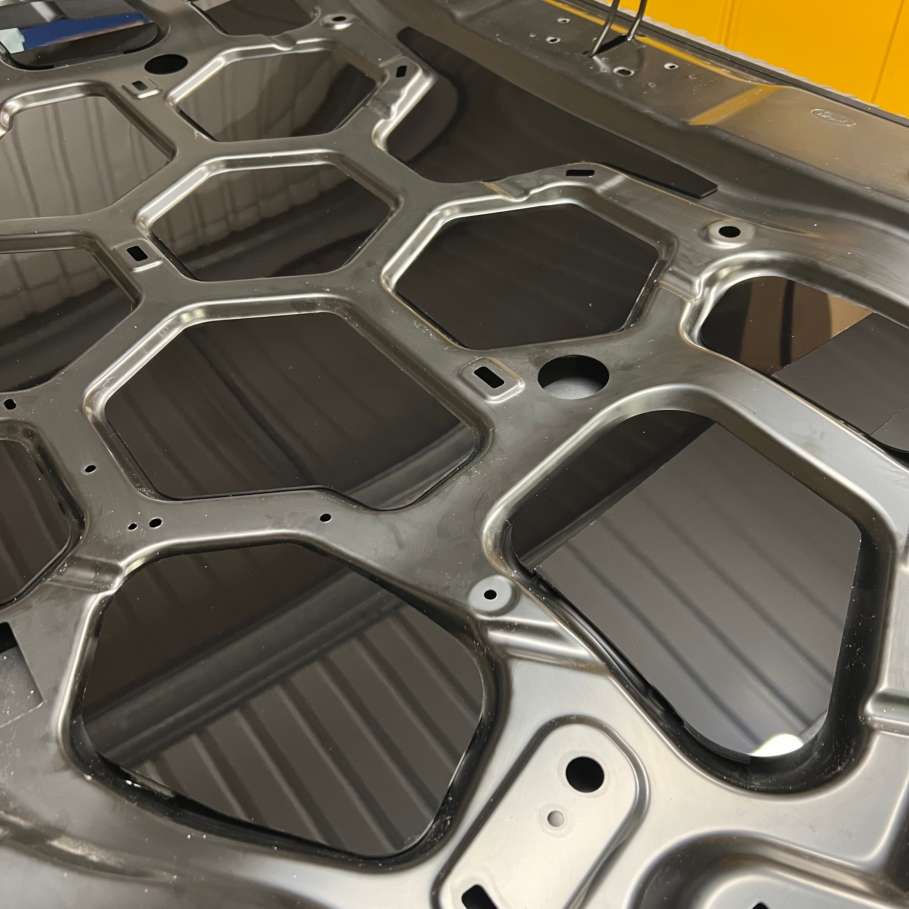 Proform Under Bonnet Panels / Plates - Mk4 Focus - Gloss Black Plastic