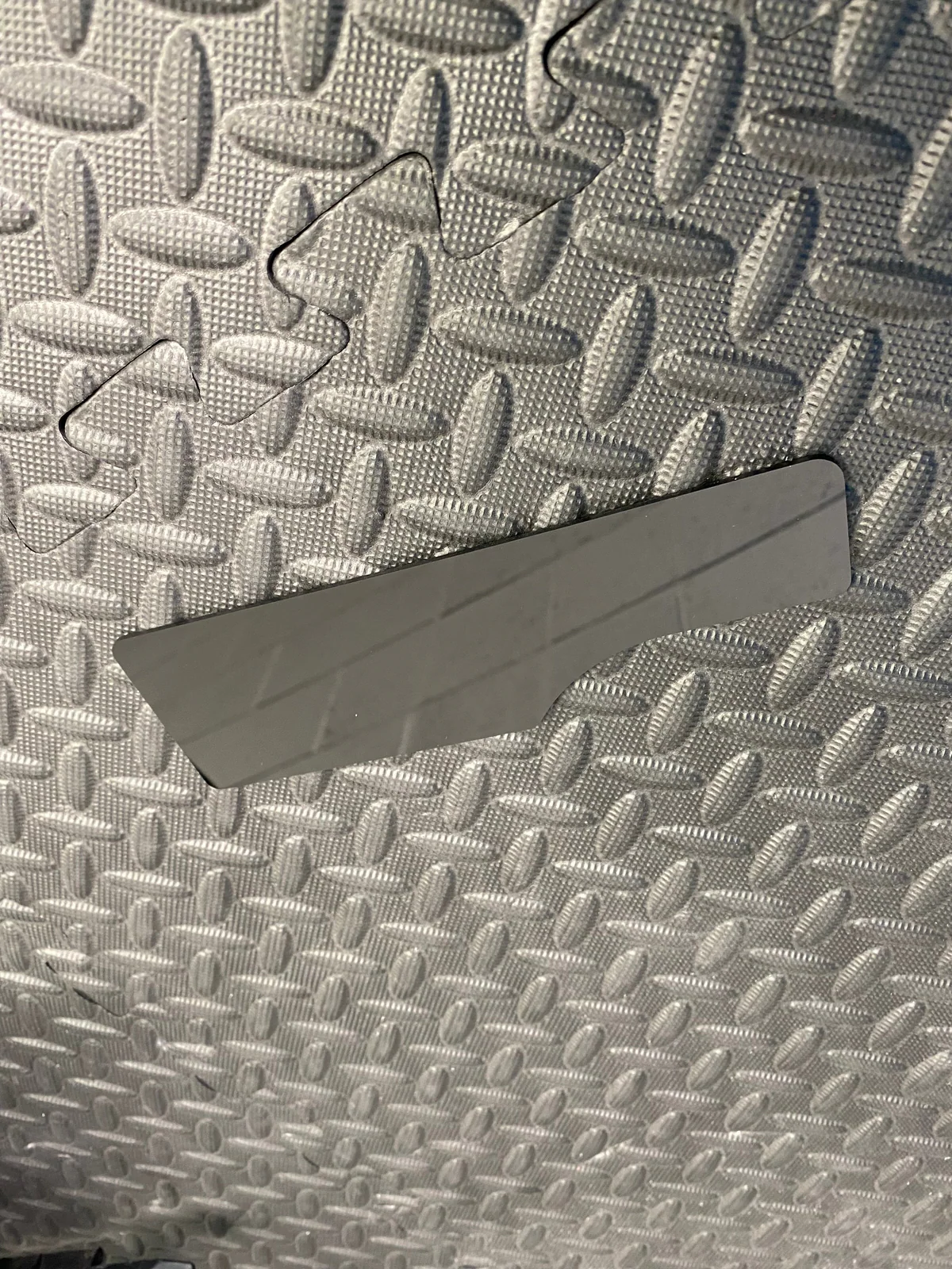 Mk6 Fiesta Centre Console Insert Plate - Left Hand Drive