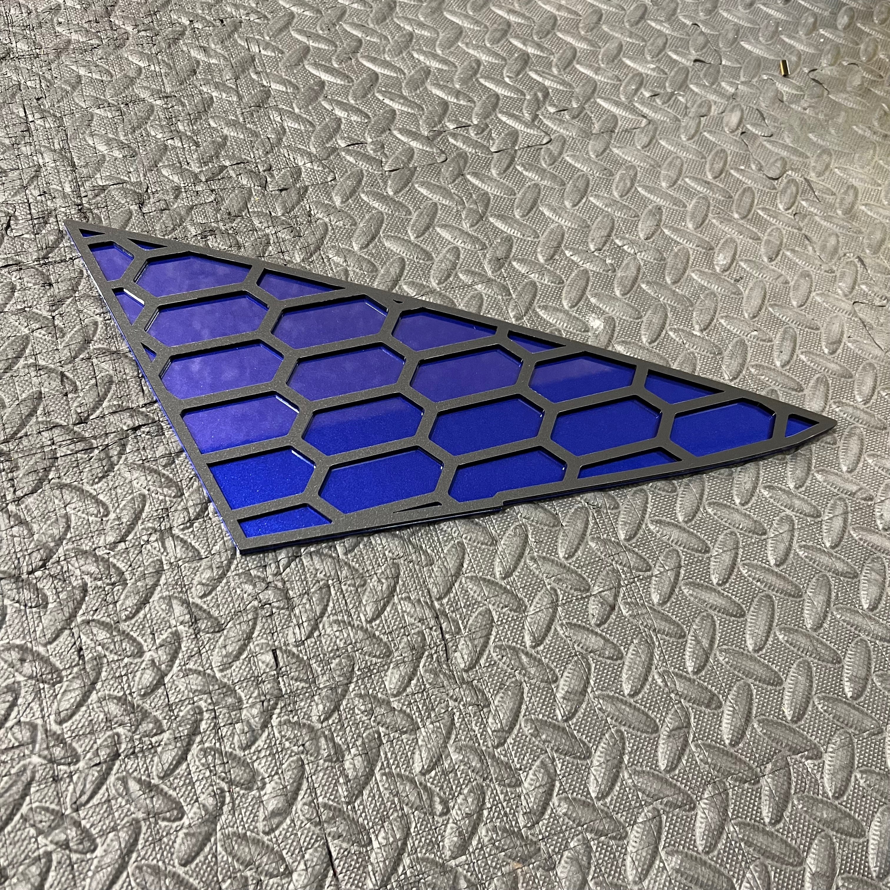 Mk7/7.5 Fiesta Front Quarter Window Inserts (Pair) (Painted Finishes)