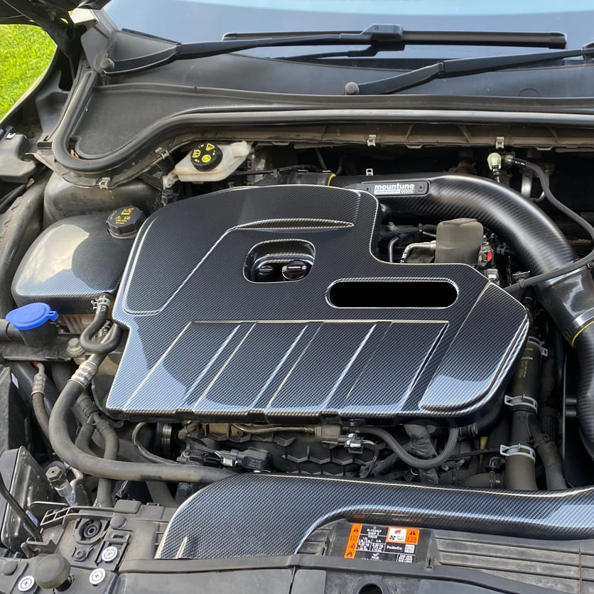Proform Engine Cover - MK4/4.5 Focus ST Petrol - Deluxe Carbon Fibre Effect Plastic