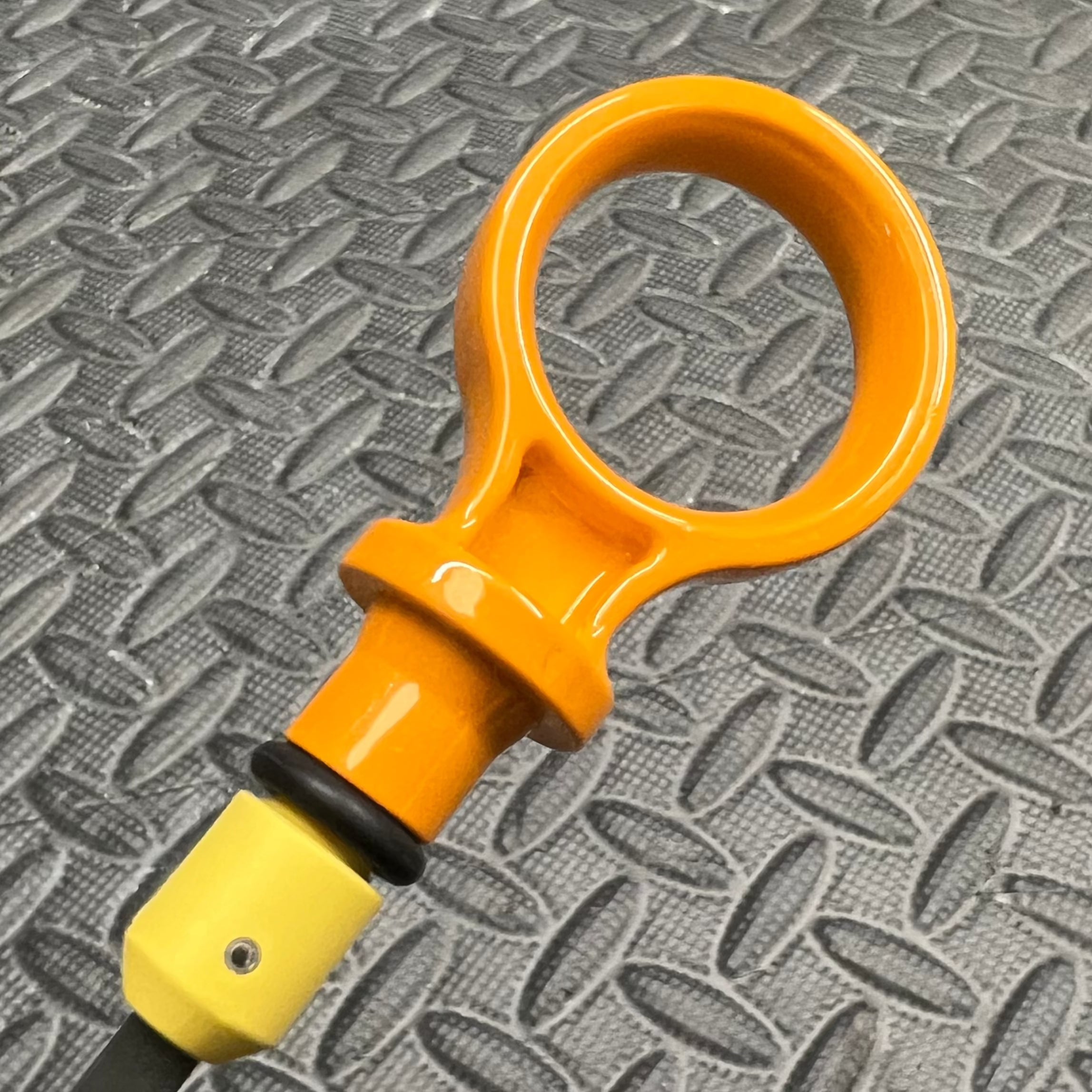 Genuine Ford Dipstick - Mk4/4.5 Focus ST Petrol - Painted Orange Fury