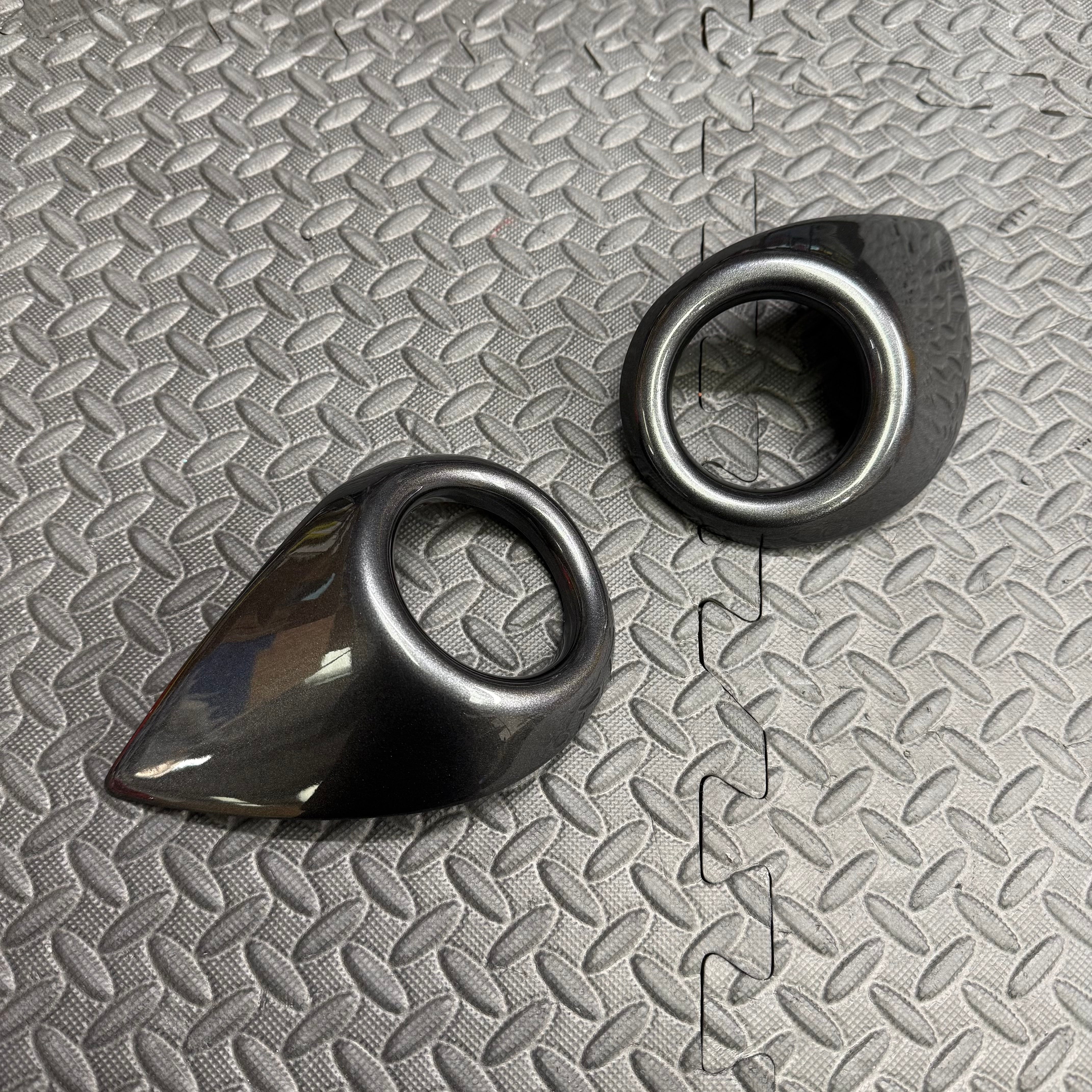 Proform Fog Light Trims - Mk7.5 Fiesta ST180/ST200 - Painted Magnetic Grey