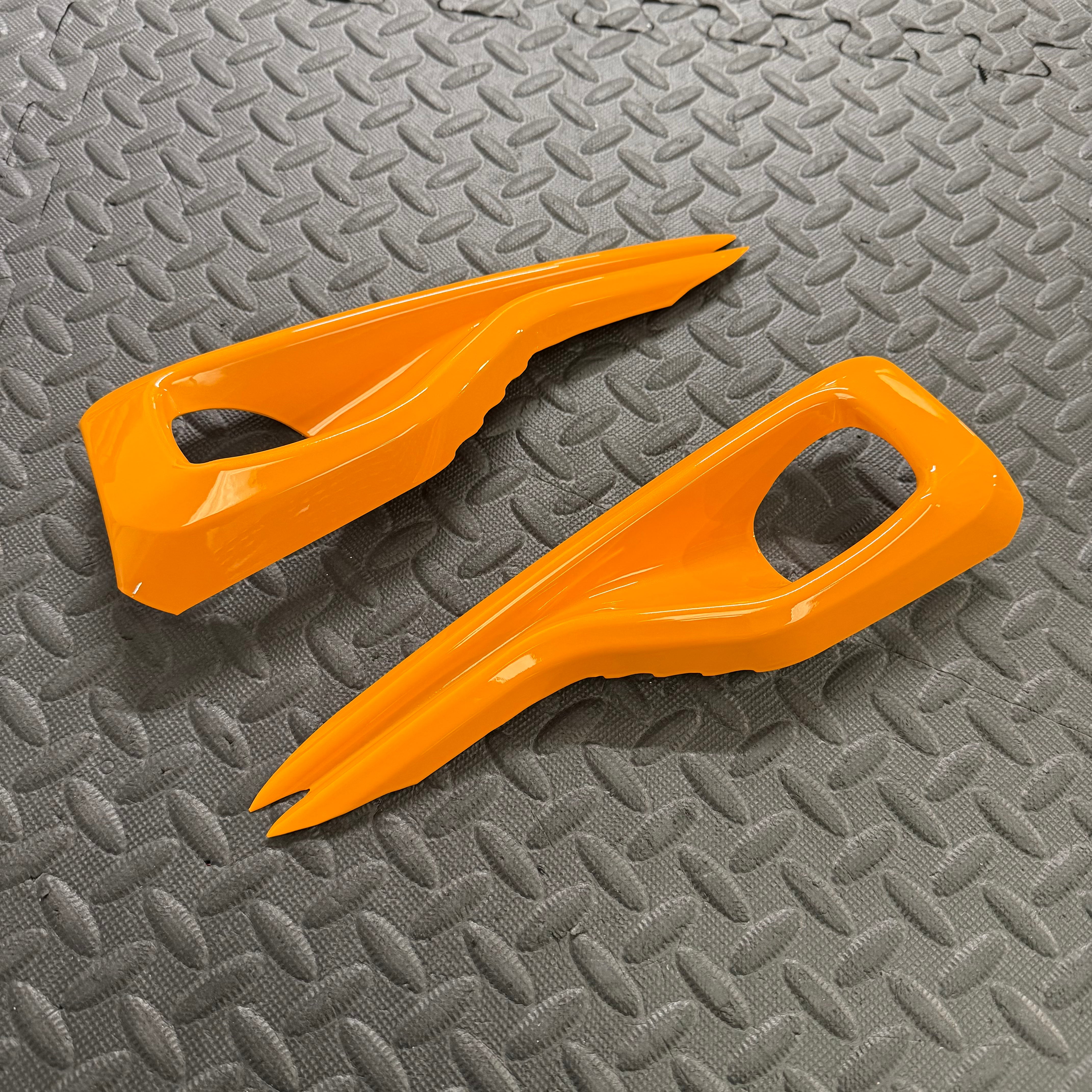 Fog Light Trims - Ford Focus MK4 ST/ ST-Line - Painted Orange Fury