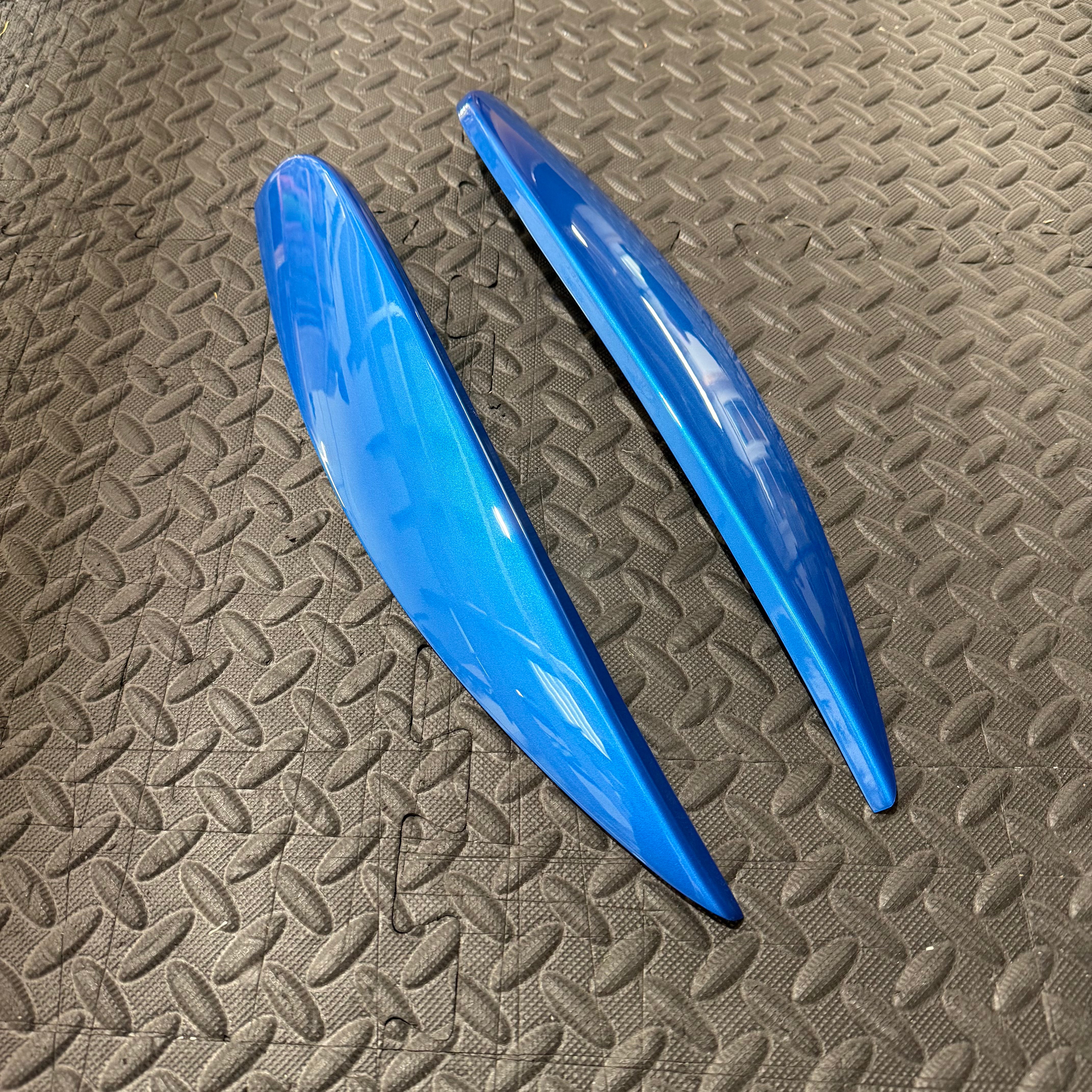 CMS Headlight Eyebrows - Vauxhall / Opel Corsa D inc VXR (Painted Finishes)