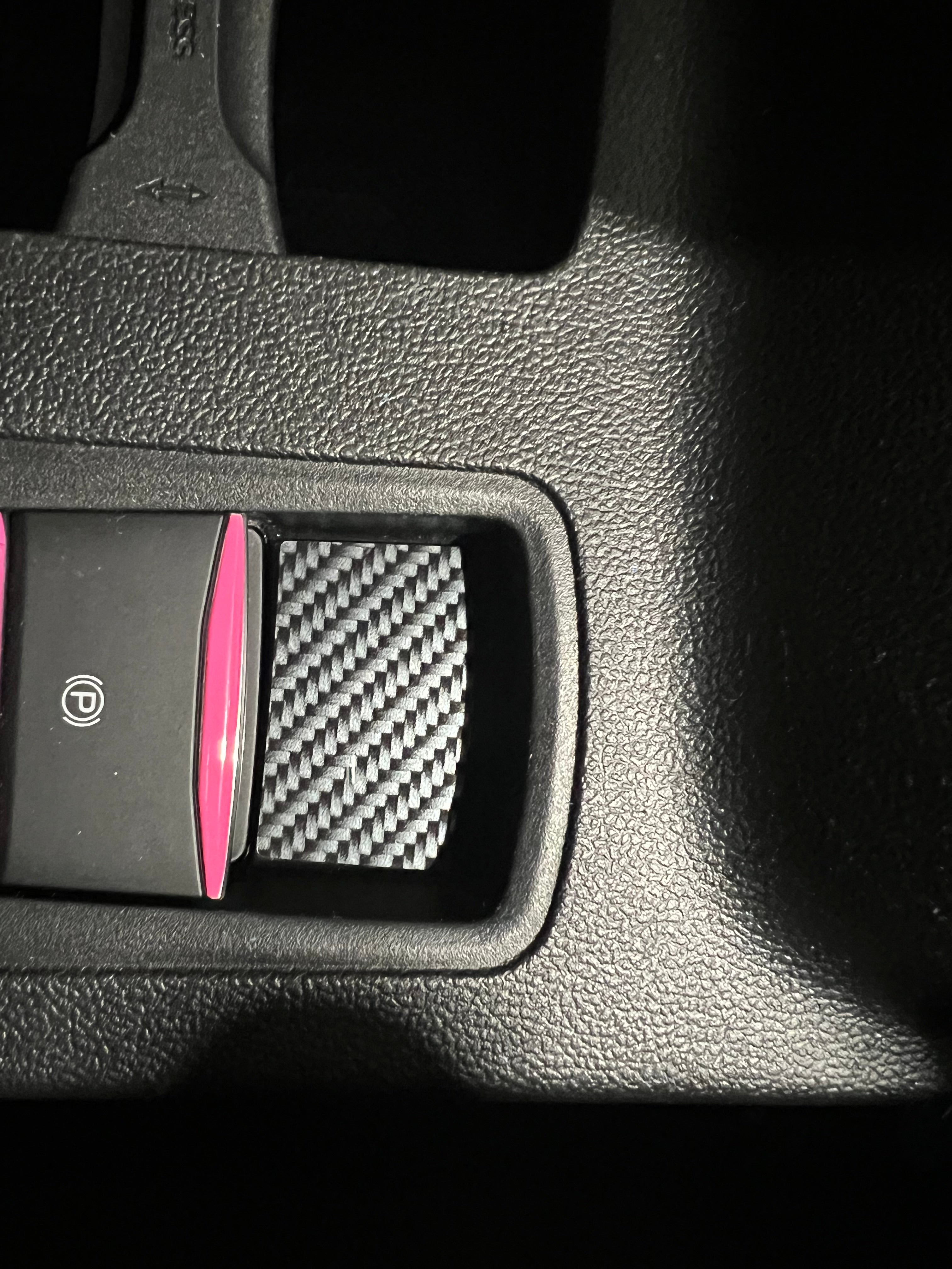 Mk4 Focus Centre Console Insert Plate Set