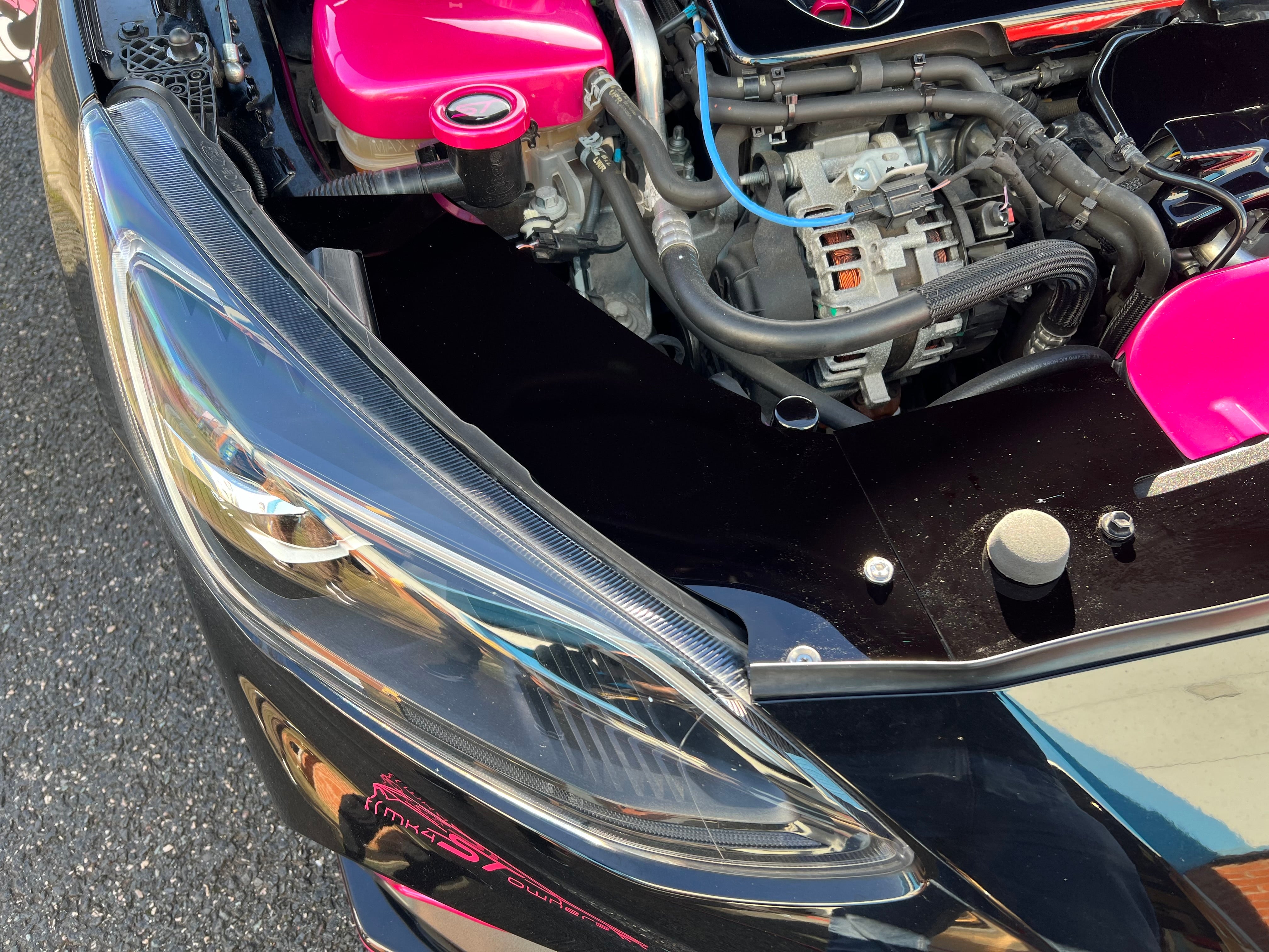 Proform Mk4 Focus Slam Panel End Covers (Plastic Finishes)