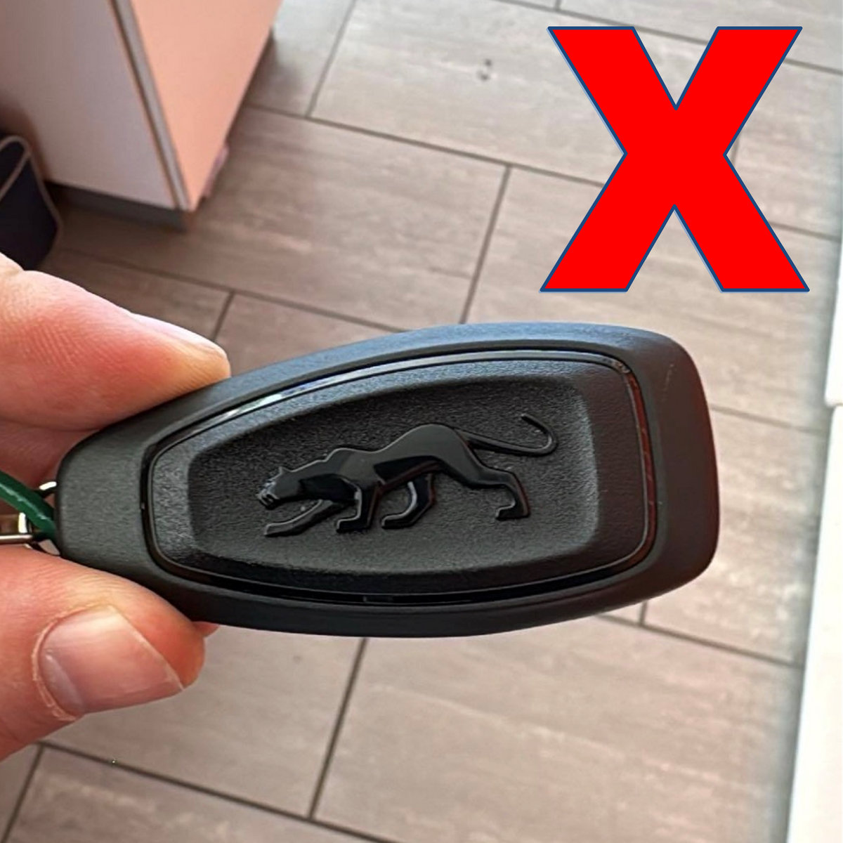 Ford 'Keyless Start' Key Cover Not Suitable For Mk2.5 Puma Key
