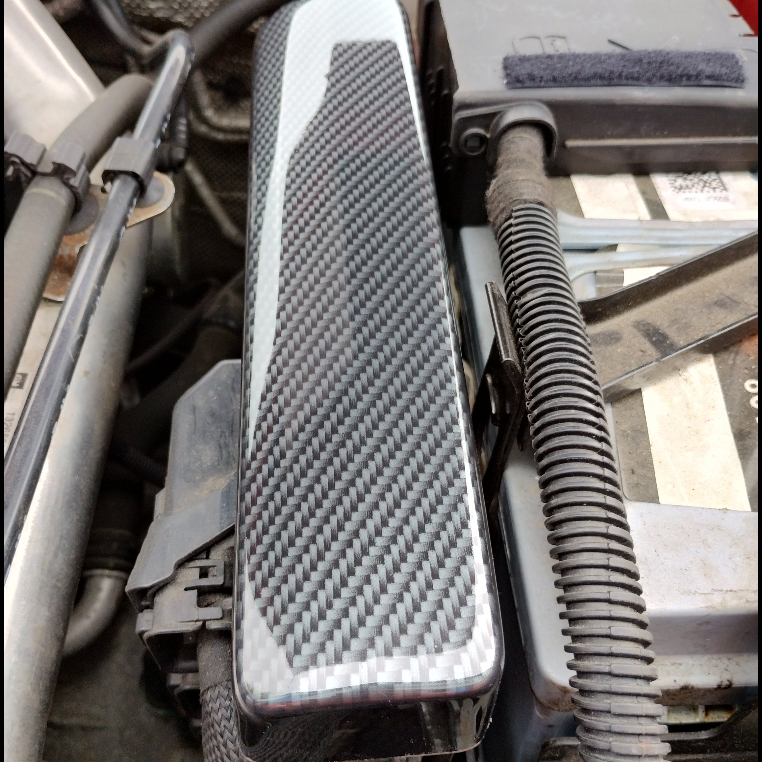 Proform ECU Cover - Vauxhall / Opel Astra J VXR - Deluxe Carbon Fibre Effect Plastic