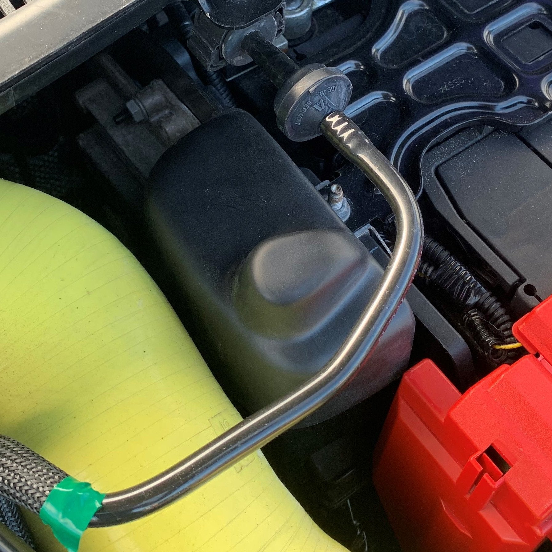 Proform ECU Cover - Mk7.5 Ford Fiesta - Smooth (For Painting) - Installed 