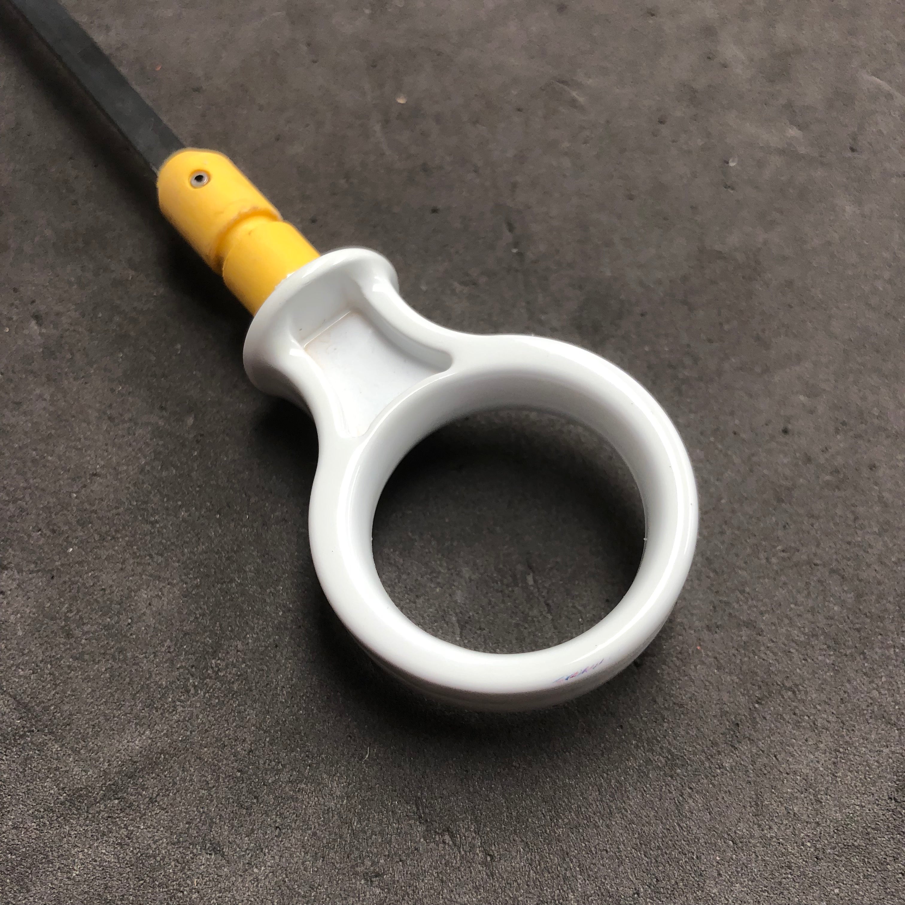 Genuine Ford Oil Dipstick - Focus MK3/3.5 Petrol ST/RS - Painted Frozen White