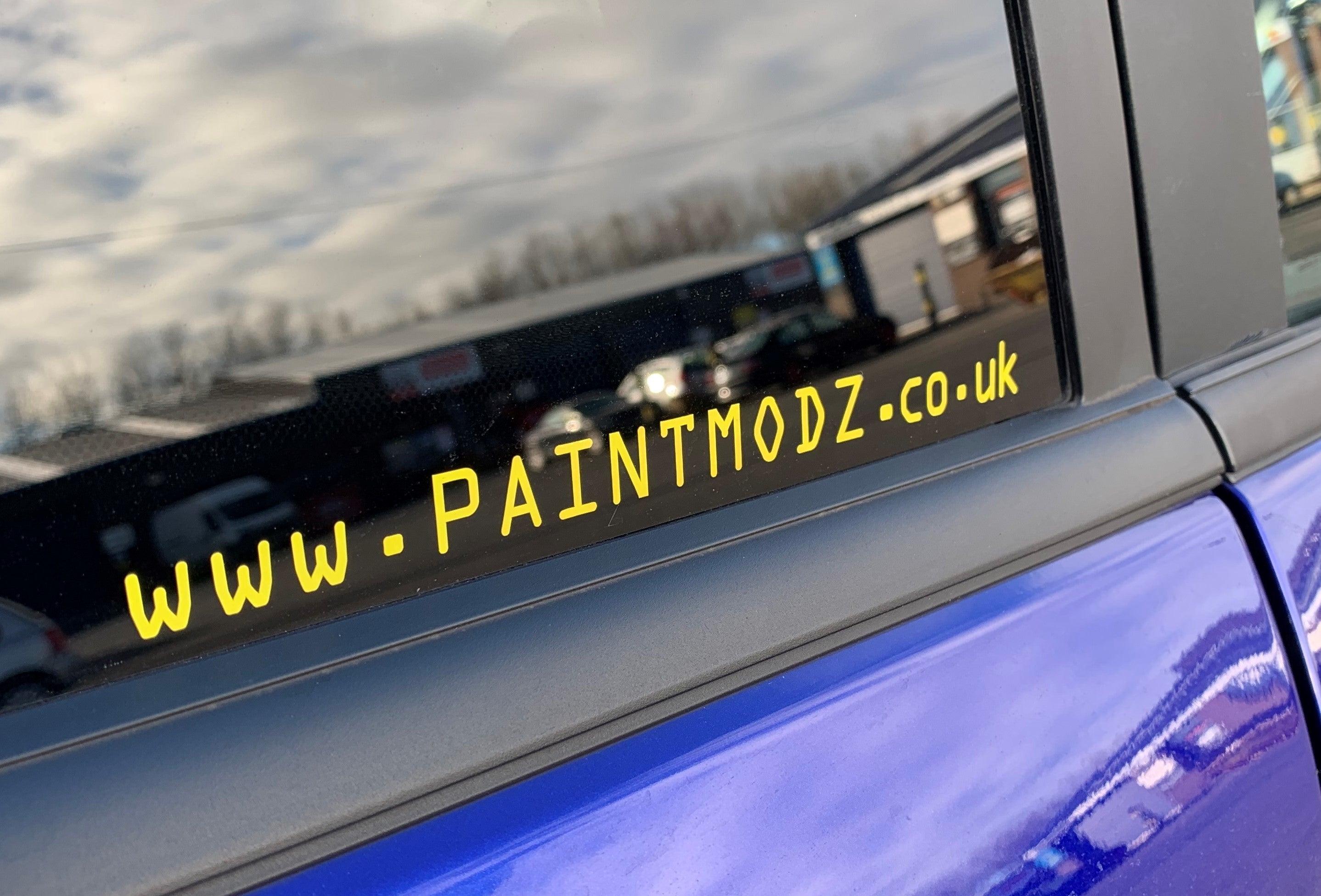 Paintmodz URL Vinyl Sticker
