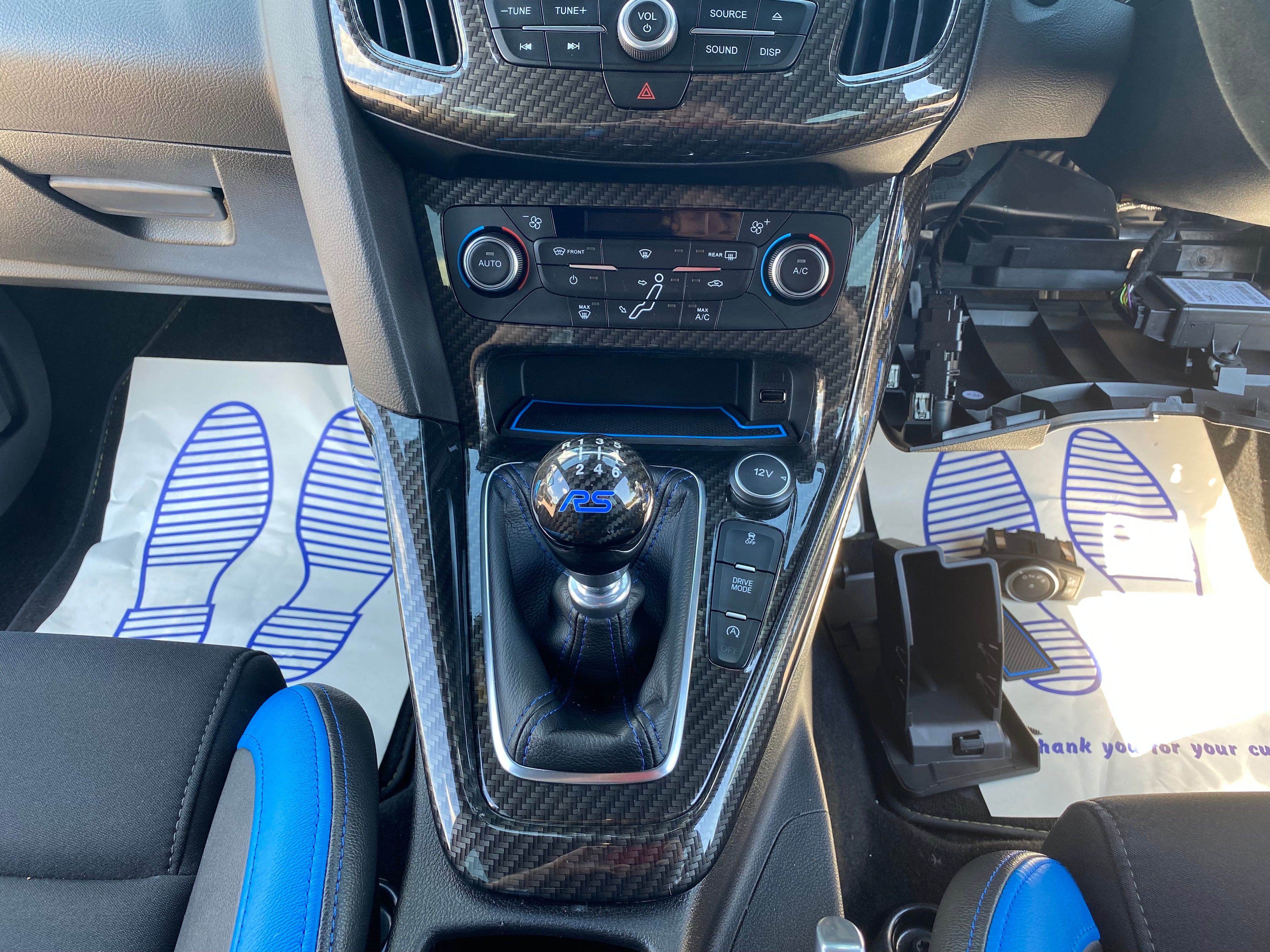 Mk3.5 Focus RS/ST - Carbon Hydrodipped Full Exchange Basis Interior Kit With Free Fitting - RHD