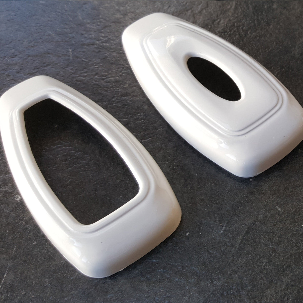 Ford 'Keyless Start' Key Cover - Painted Frozen White