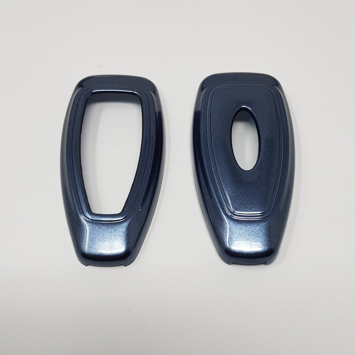Ford 'Keyless Start' Key Cover - Painted Chrome Blue